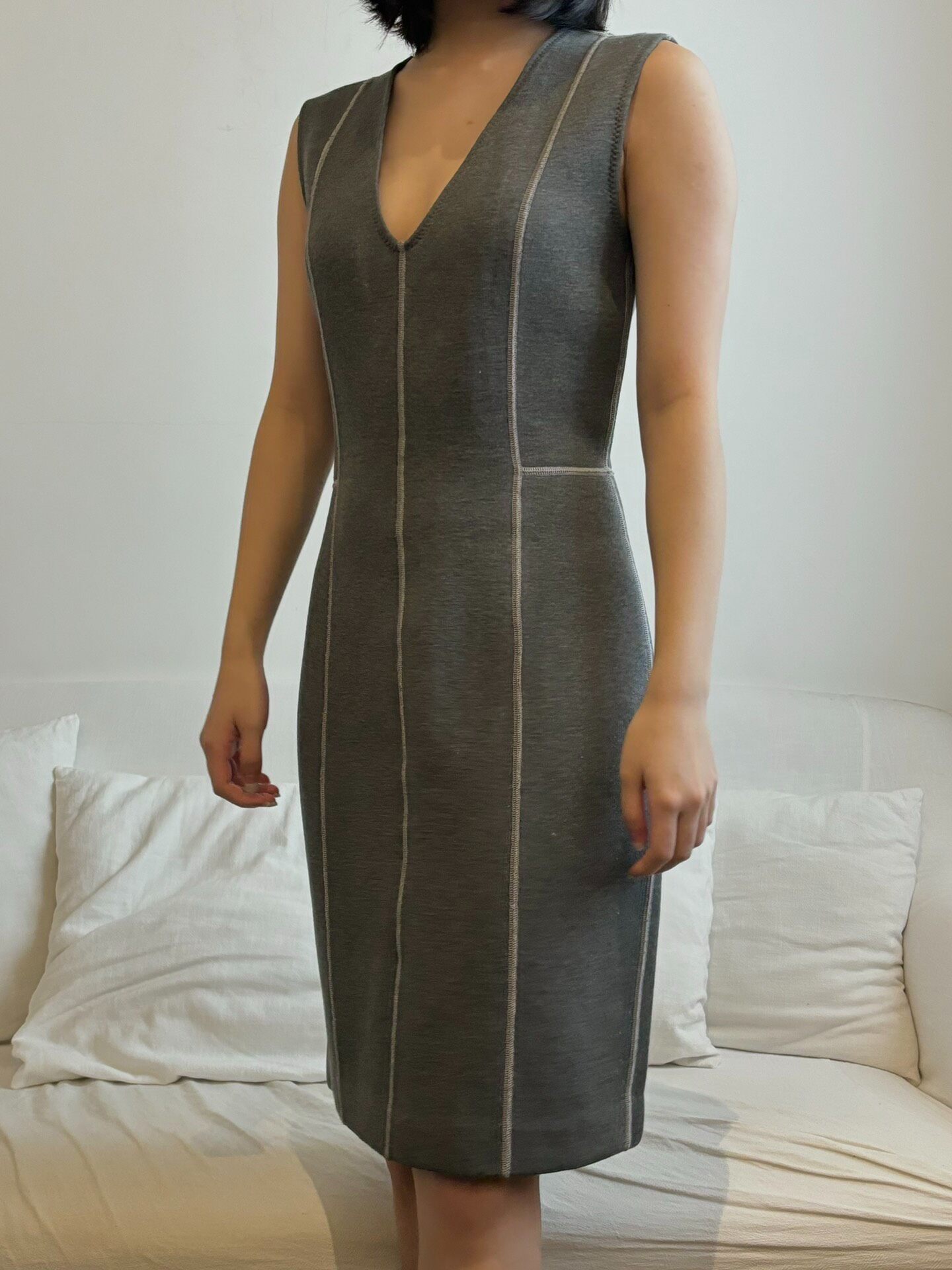 Maison Martin Margiela F/W15 Sleeveless Dress — detail