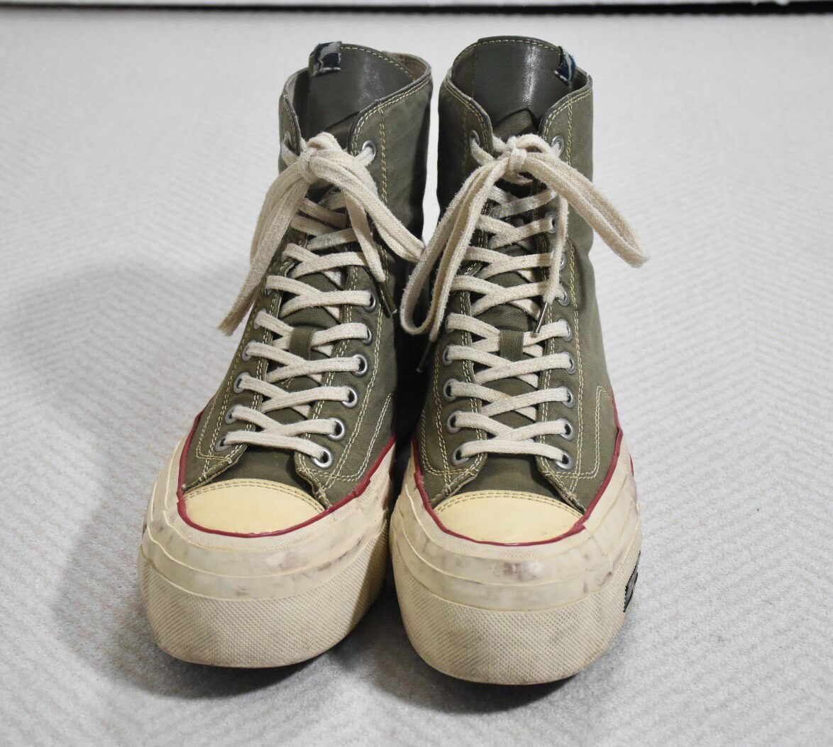 Visvim ICT Skagway Hi Sneakers — back