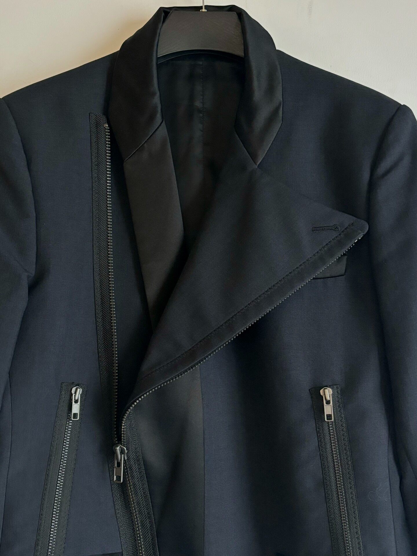 Maison Margiela S/S12 Suit Biker Jacket — back
