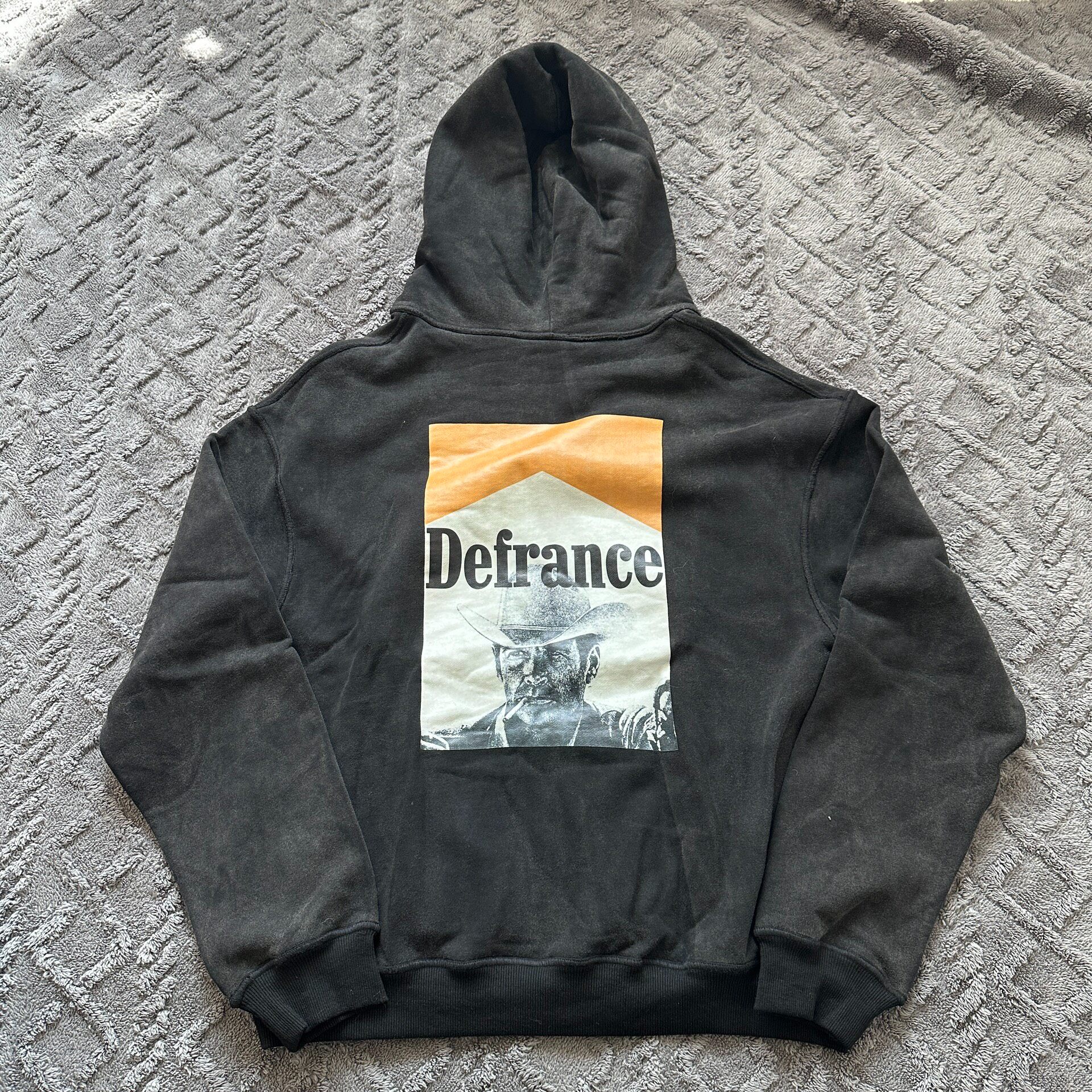 Arnodefrance Cowboy Graphic Hooded Sweatshirt