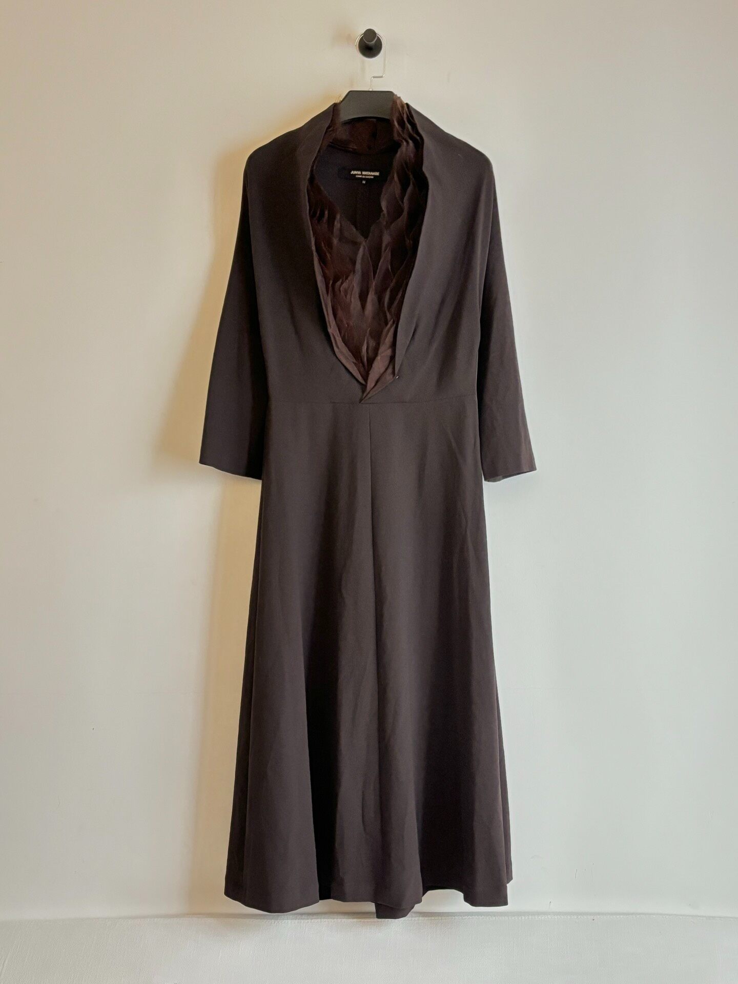 Junya Watanabe F/W00 Pleated Long Dress — back