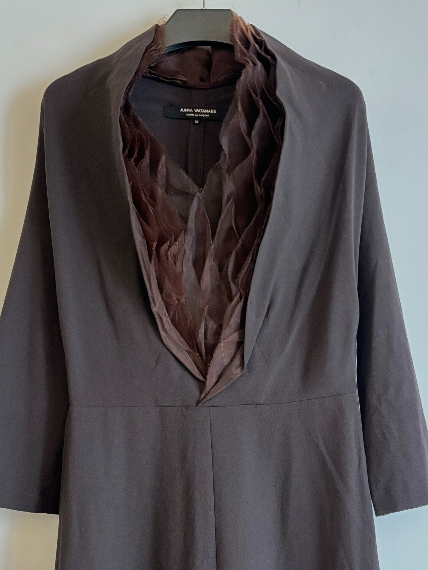 Junya Watanabe F/W00 Pleated Long Dress — label