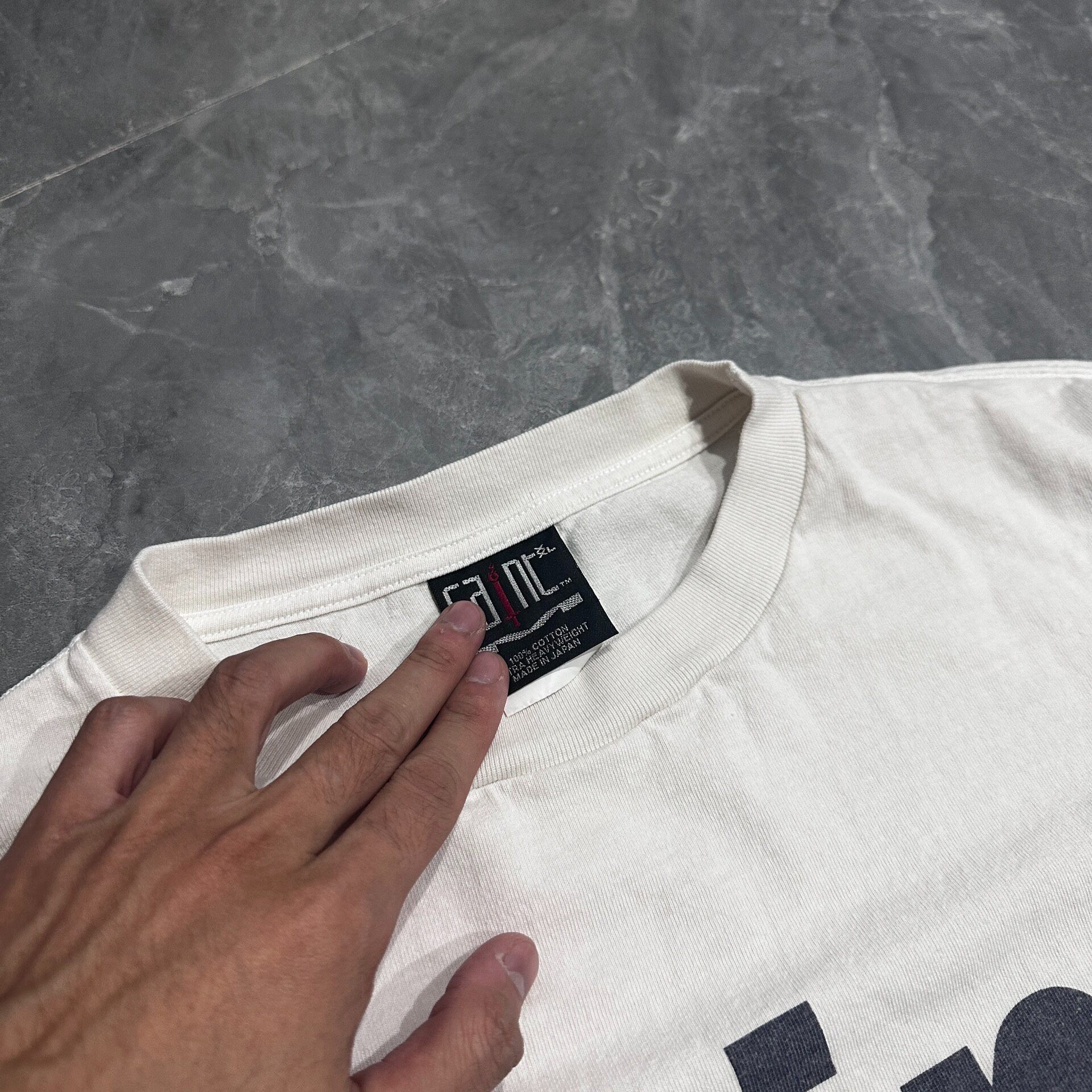 Saint Michael SS24 Abstract Graphic Tee — detail