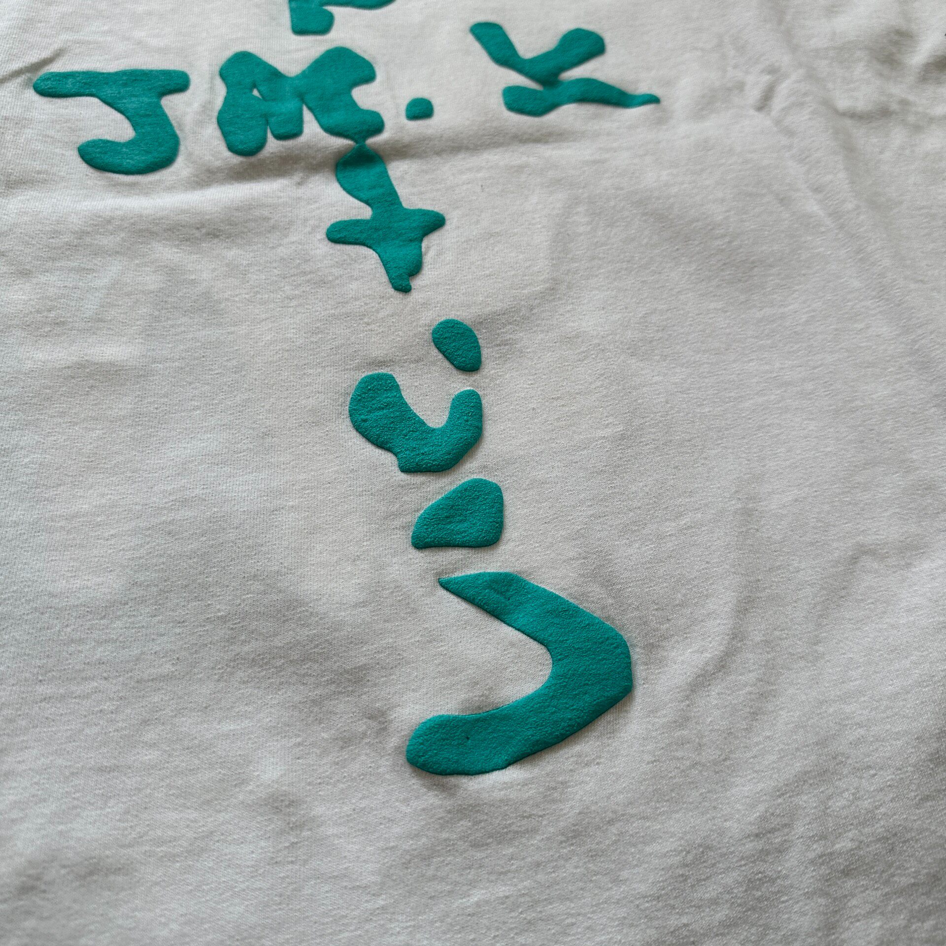 Travis Scott x McDonald's Graphic Tee — label