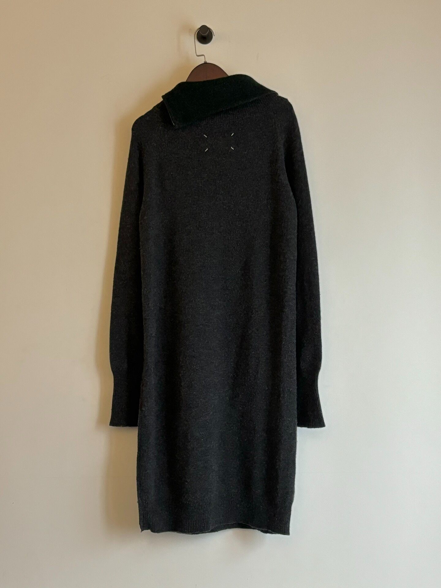Maison Martin Margiela 2013 Side Zip Wool Dress — label