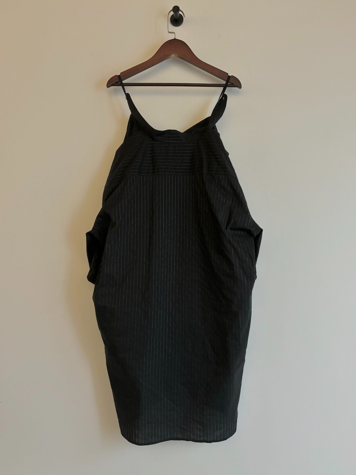 Maison Martin Margiela S/S15 Black Shirt Dress — back