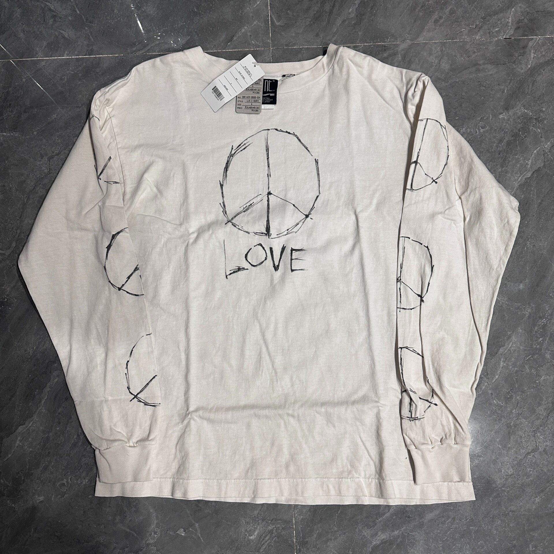 Saint Michael LOVE Peace Long Sleeve Shirt