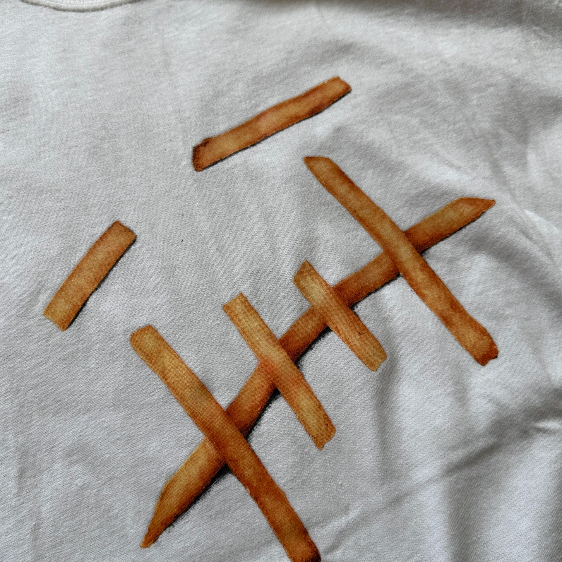 Travis Scott x McDonald's Fries Tee — detail
