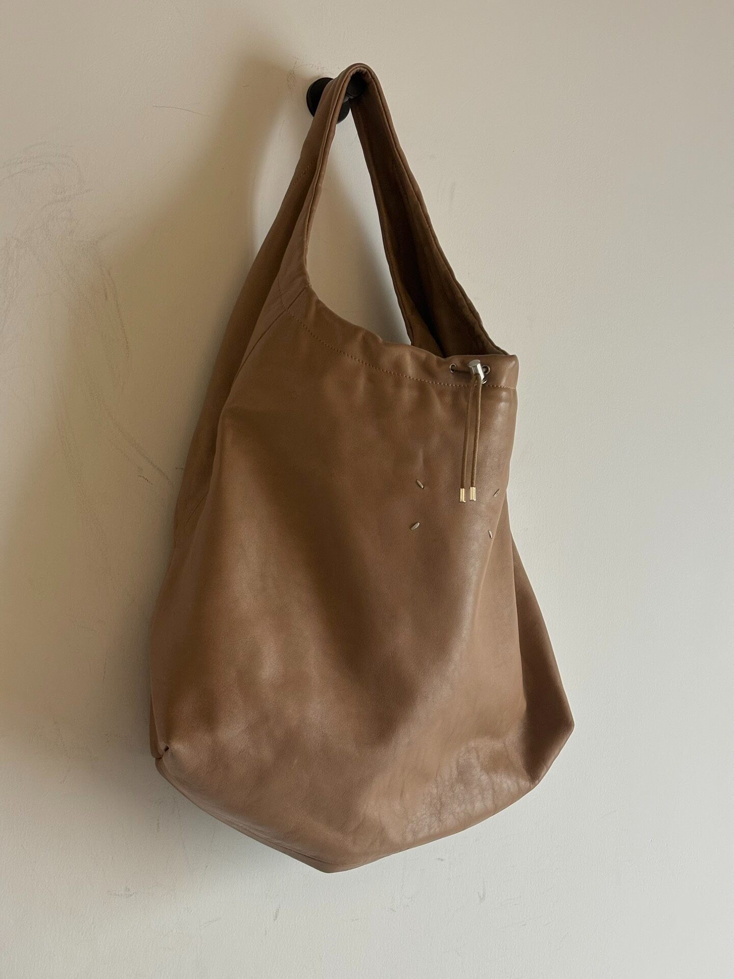 Maison Martin Margiela 2015 Caramel Hobo Bag