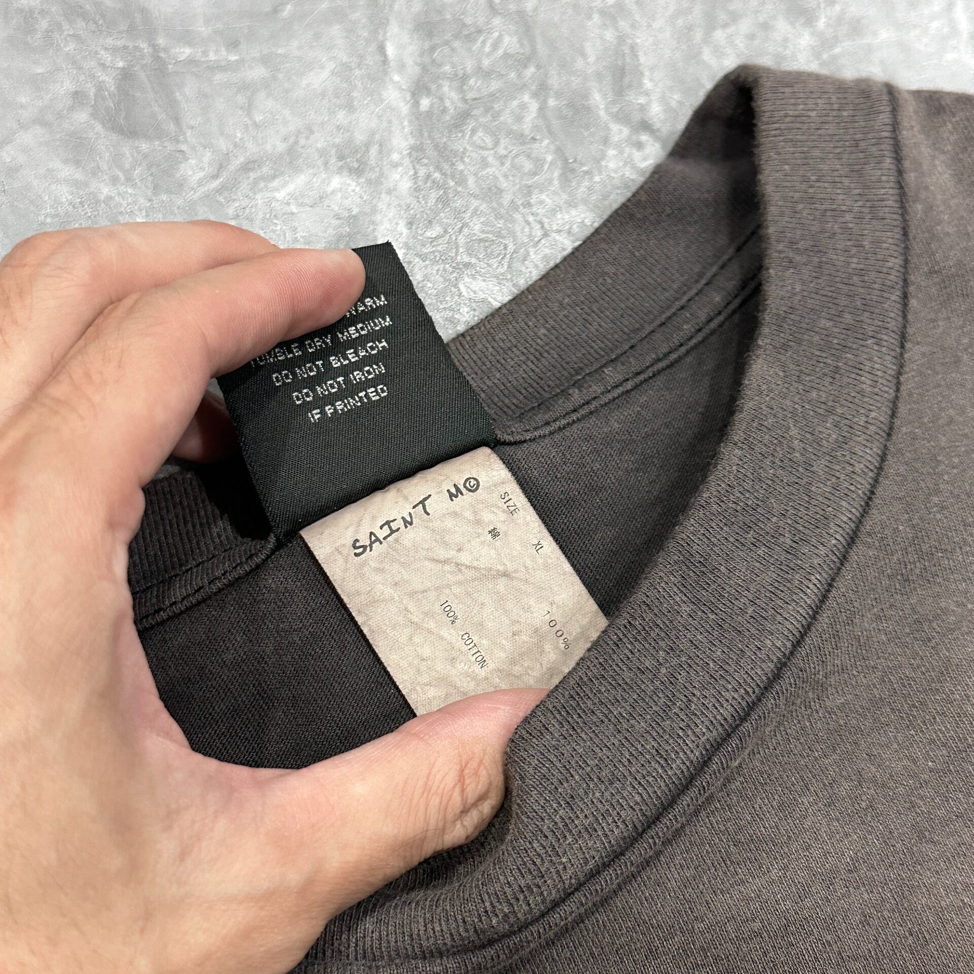 Saint Michael Graphic Short-Sleeve Tee — back