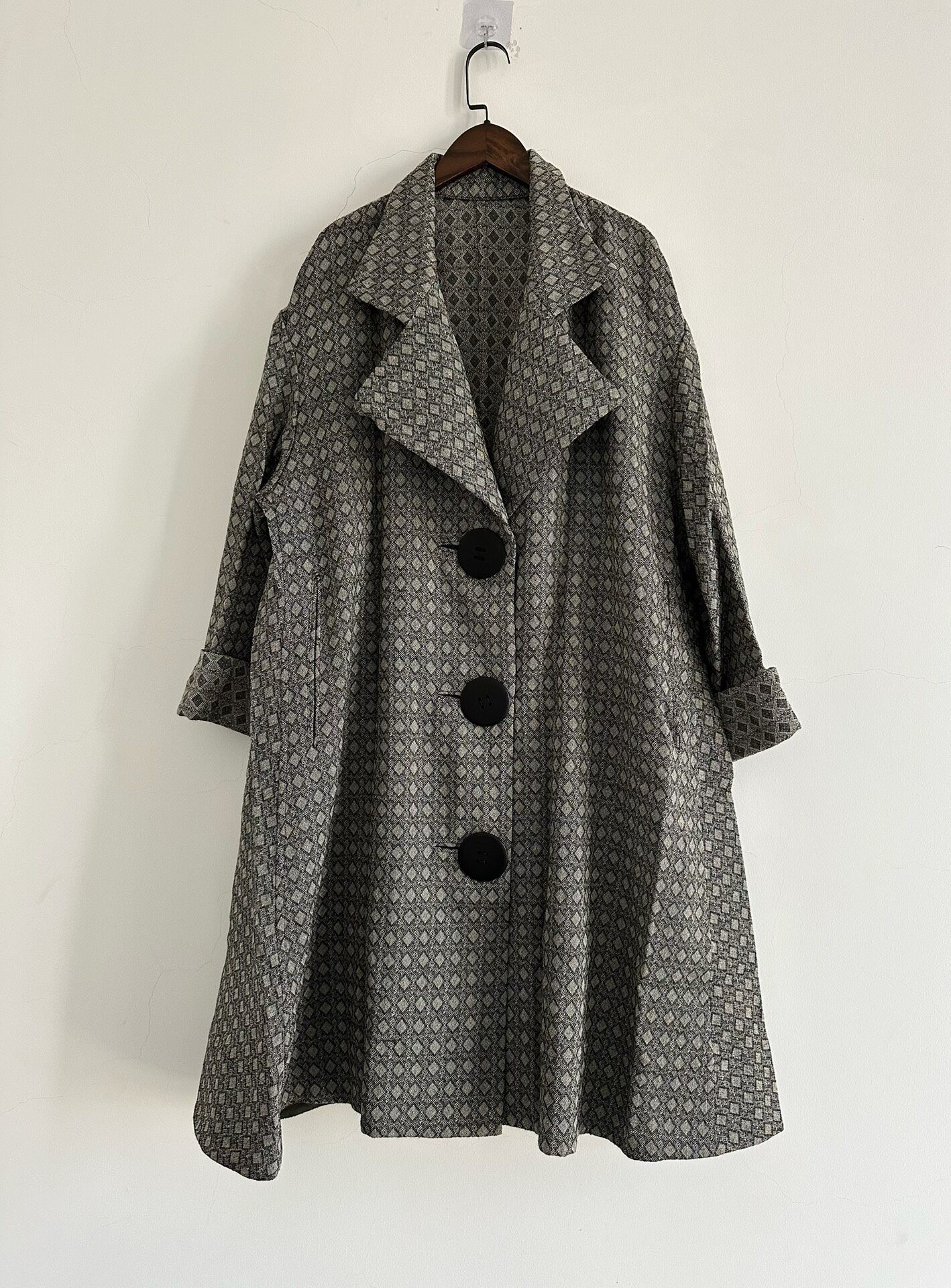 Y’s 1980s Oversized Wool Coat
