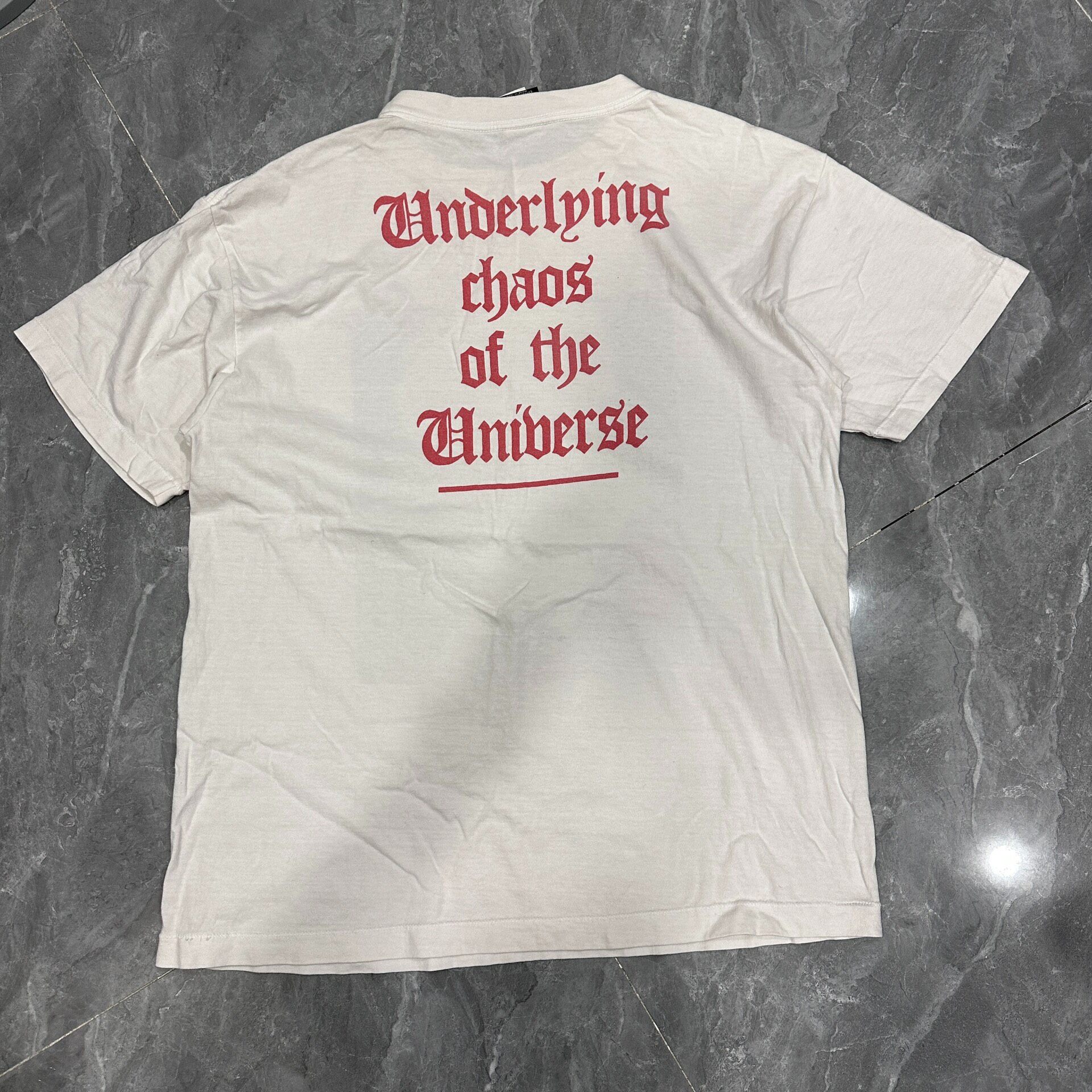 Saint Michael Virgin Mary Graphic Tee — front