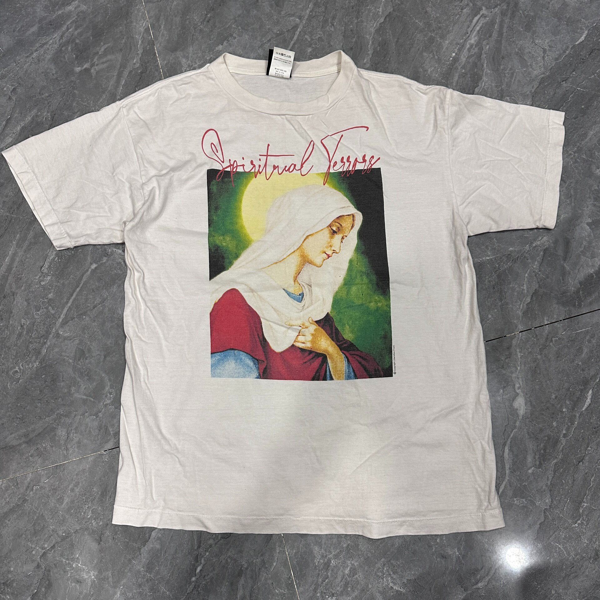 Saint Michael Virgin Mary Graphic Tee