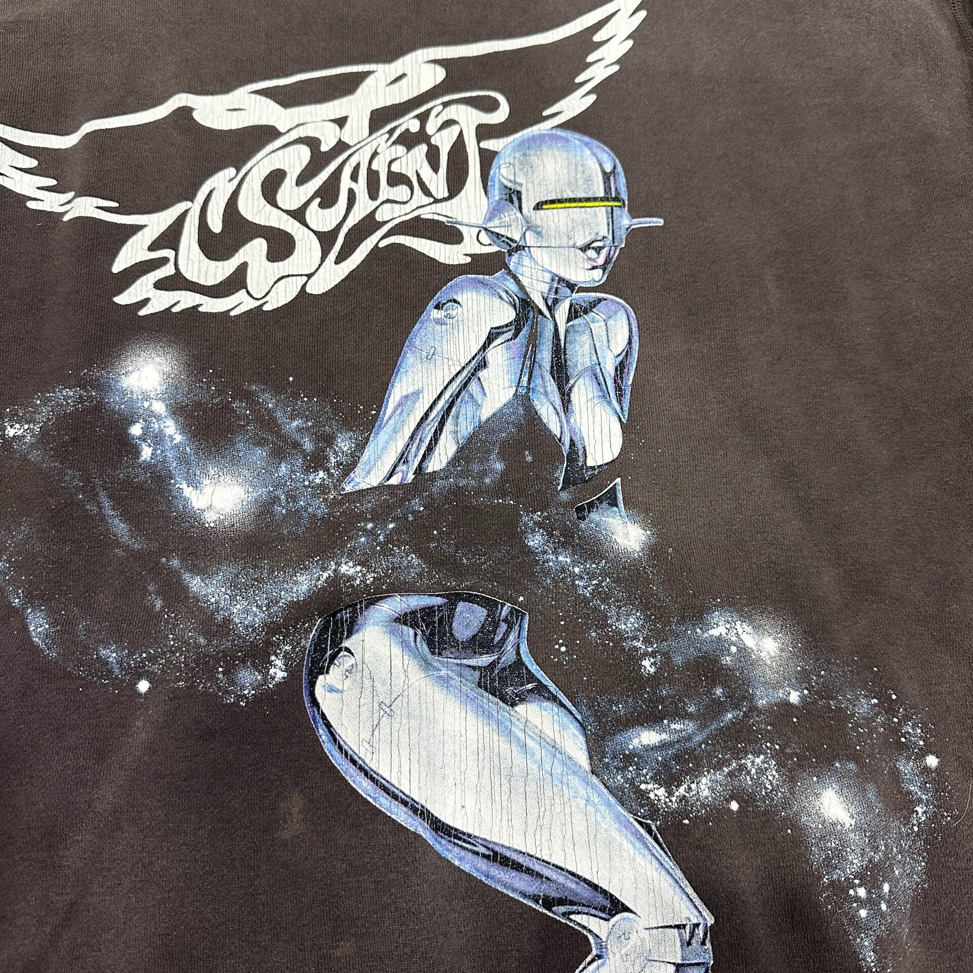 Saint Michael x Hajime Sorayama Crewneck Sweatshirt — label