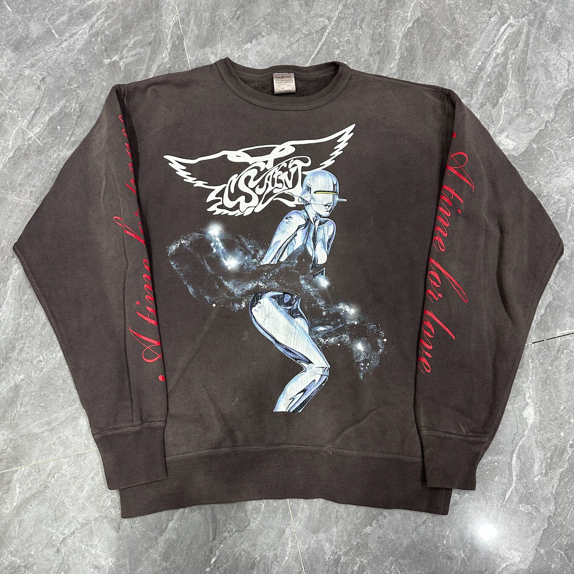 Saint Michael x Hajime Sorayama Crewneck Sweatshirt