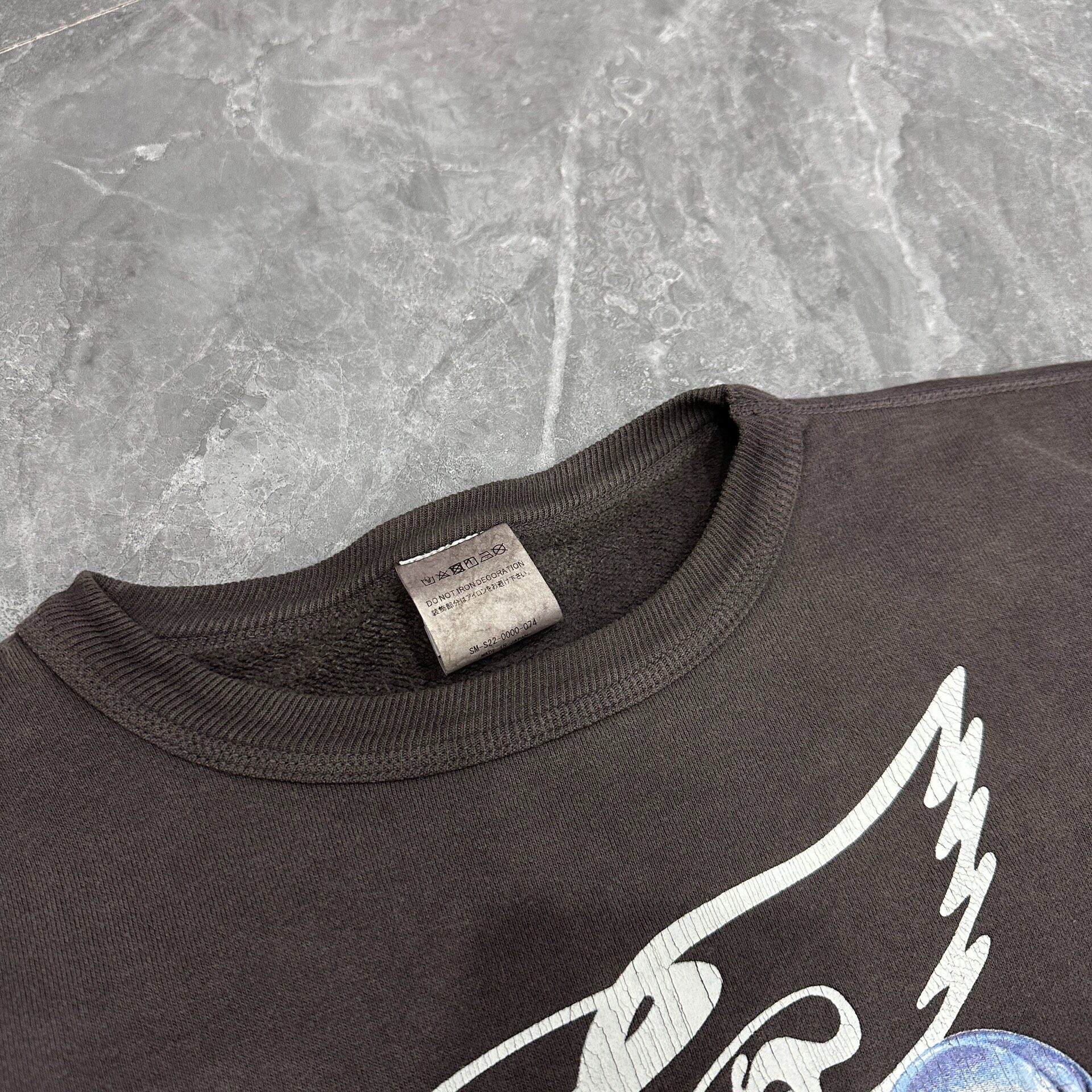 Saint Michael x Hajime Sorayama Crewneck Sweatshirt — detail