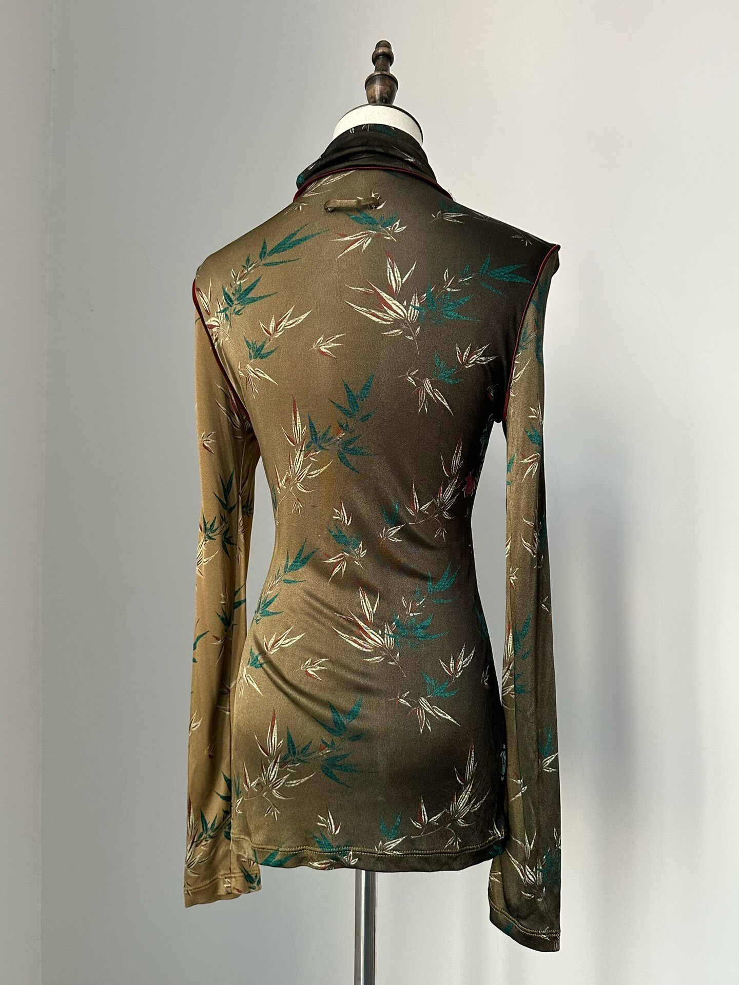 Jean Paul Gaultier 90s Stretch Top — label