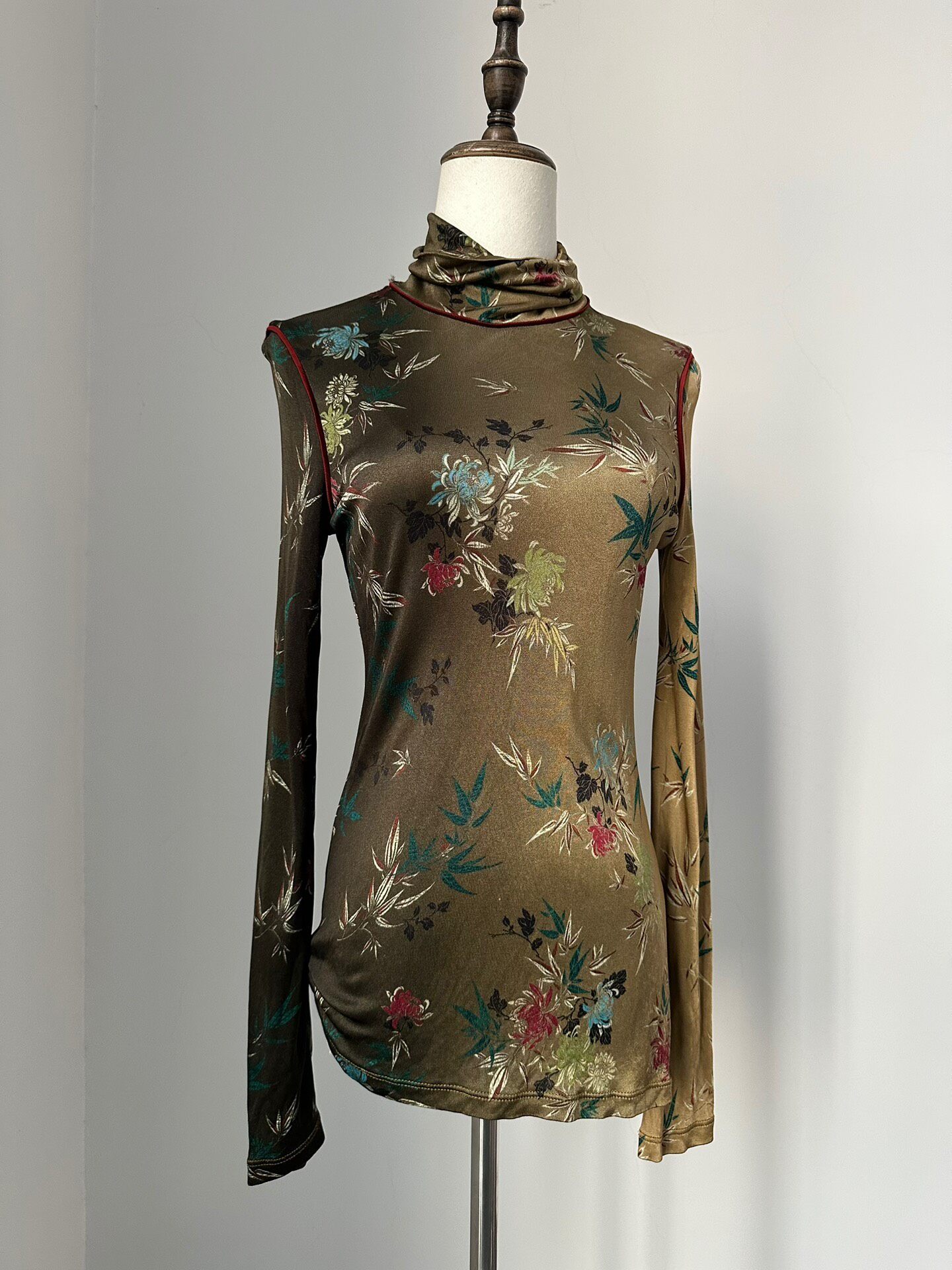 Jean Paul Gaultier 90s Stretch Top — back