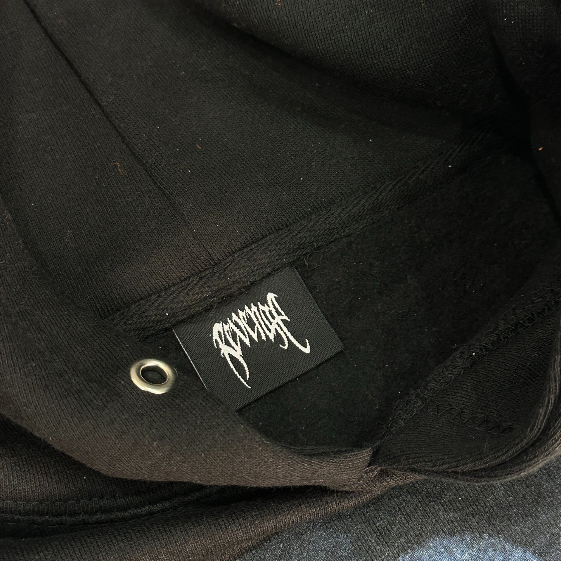 Revenge Angel Series Fleece Hoodie — detail