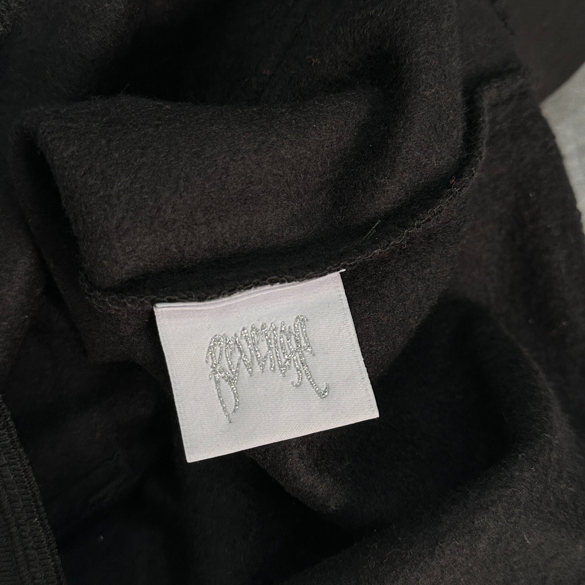 Revenge Angel Series Fleece Hoodie — label