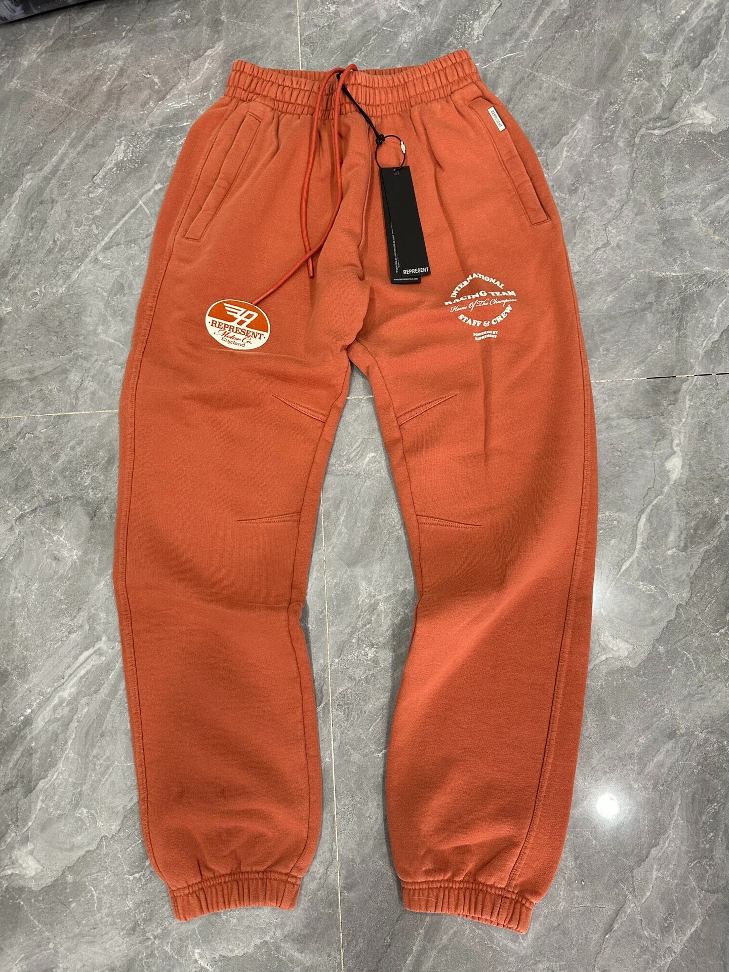 Represent Orange Drawstring Pants