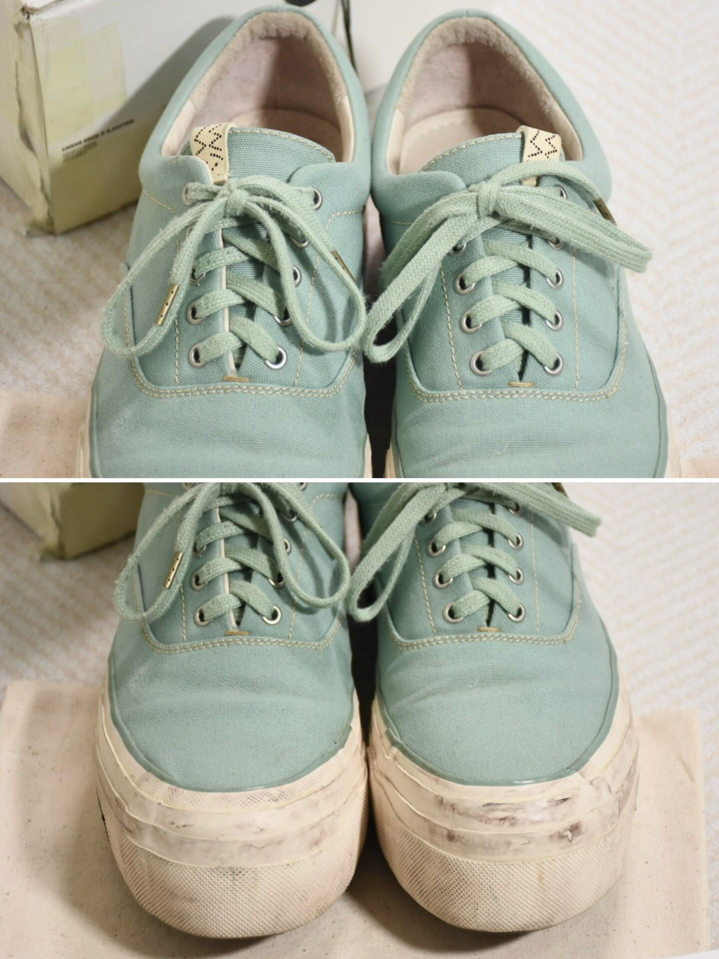 Visvim 22ss Deck Logan II Sneakers — detail