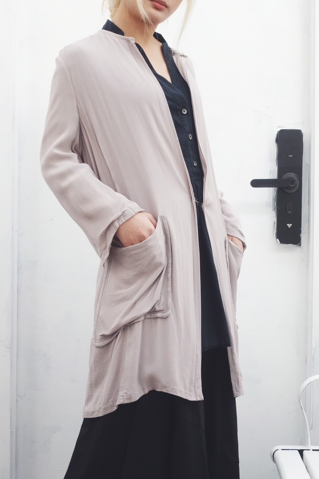 Ann Demeulemeester Morandi Purple Windbreaker — front