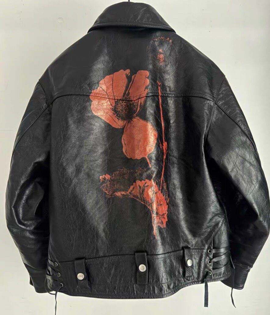 Enfants Riches Deprimes FW24 Leather Jacket — back