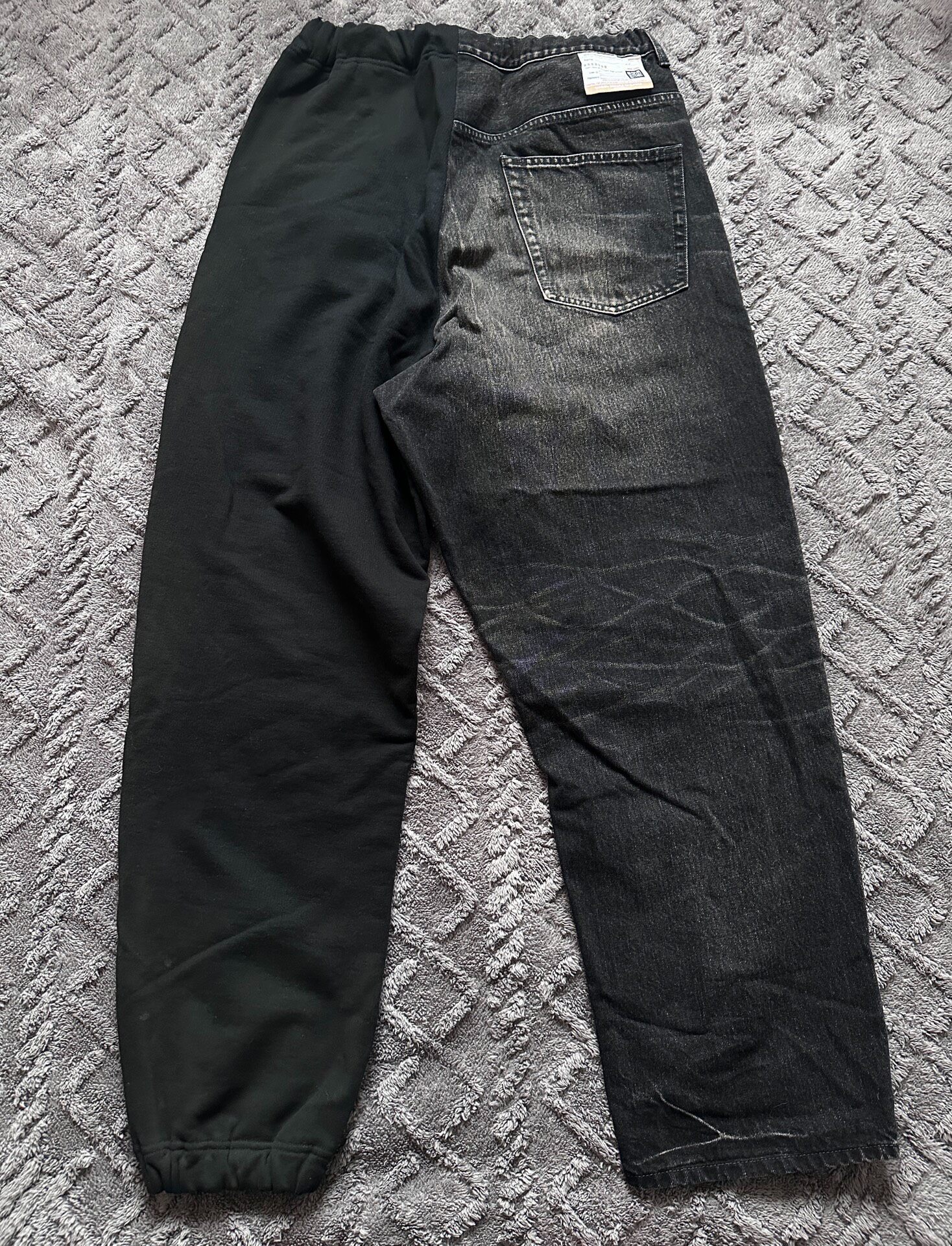 Mihara Yasuhiro Split Denim Joggers — front