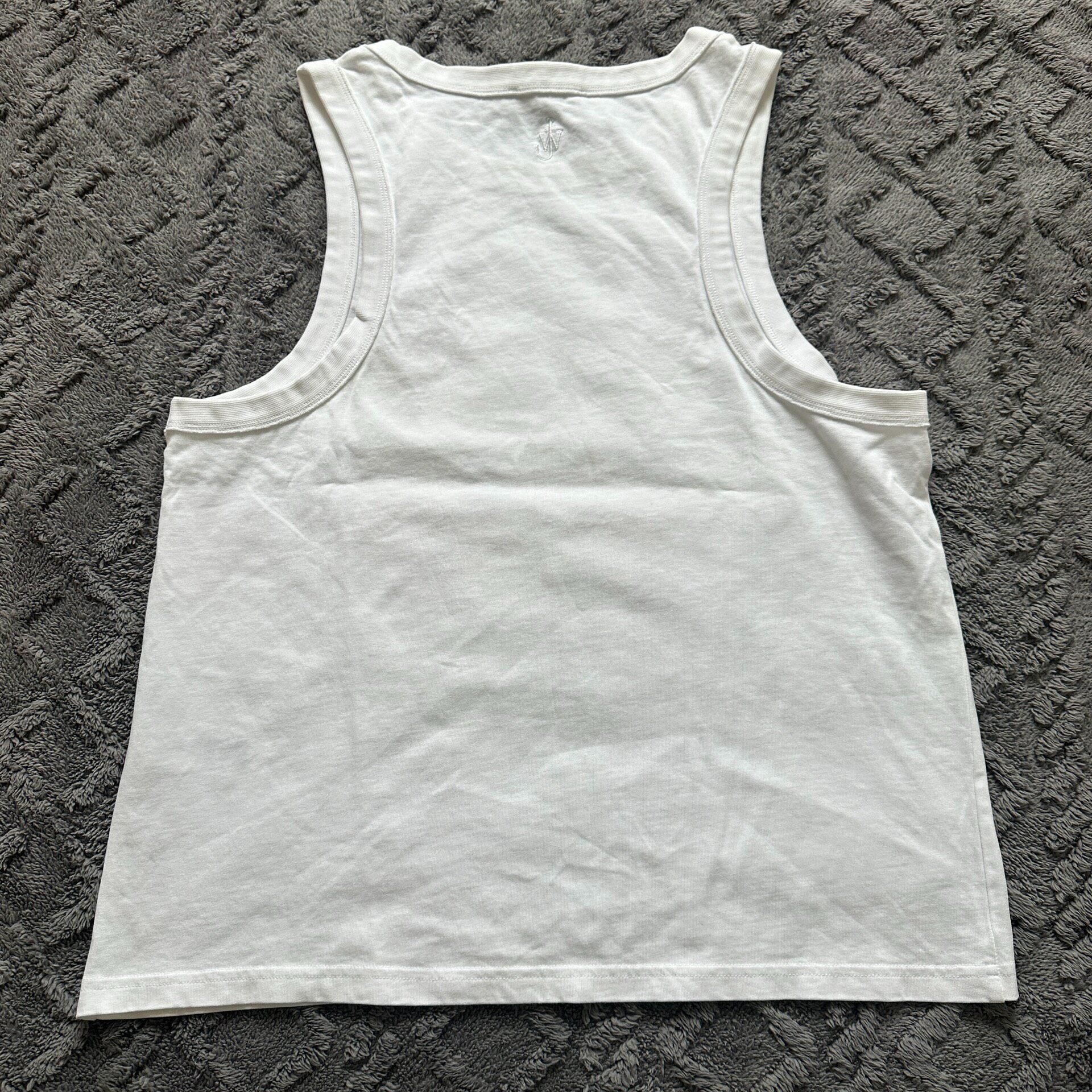 JW Anderson Apple Print Sleeveless Tank Top — front