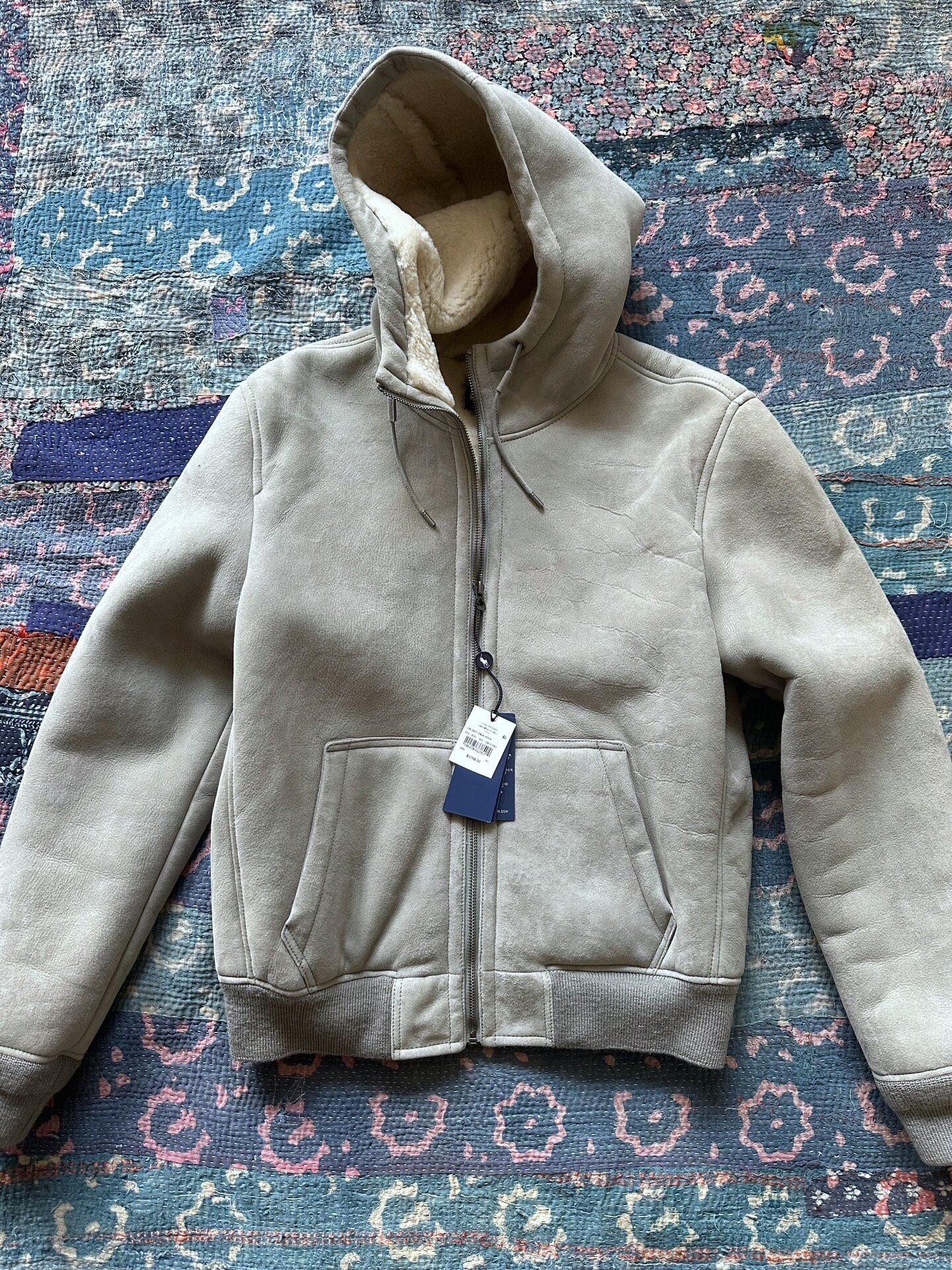 Polo Ralph Lauren RRL Hooded Shearling Jacket