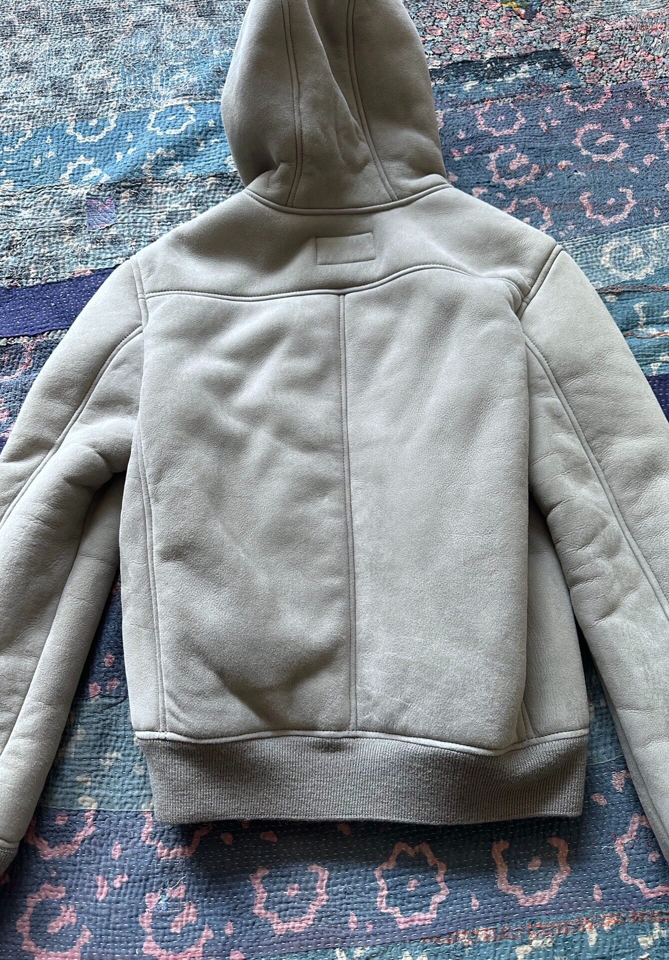 Polo Ralph Lauren RRL Hooded Shearling Jacket — front