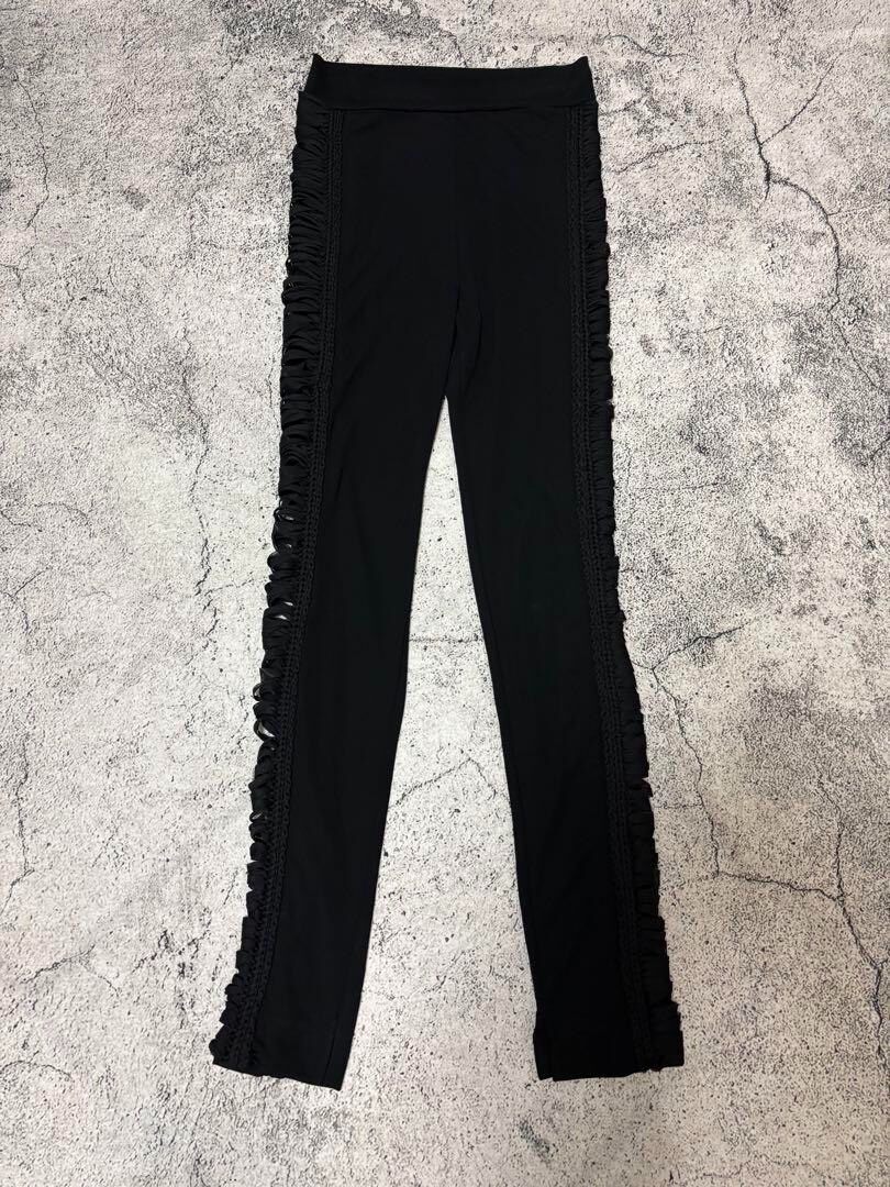 Jean Paul Gaultier Slim Openwork Pants