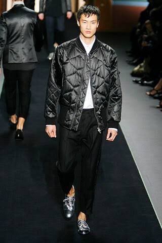 Dries Van Noten 07AW Quilted Bomber Jacket — back