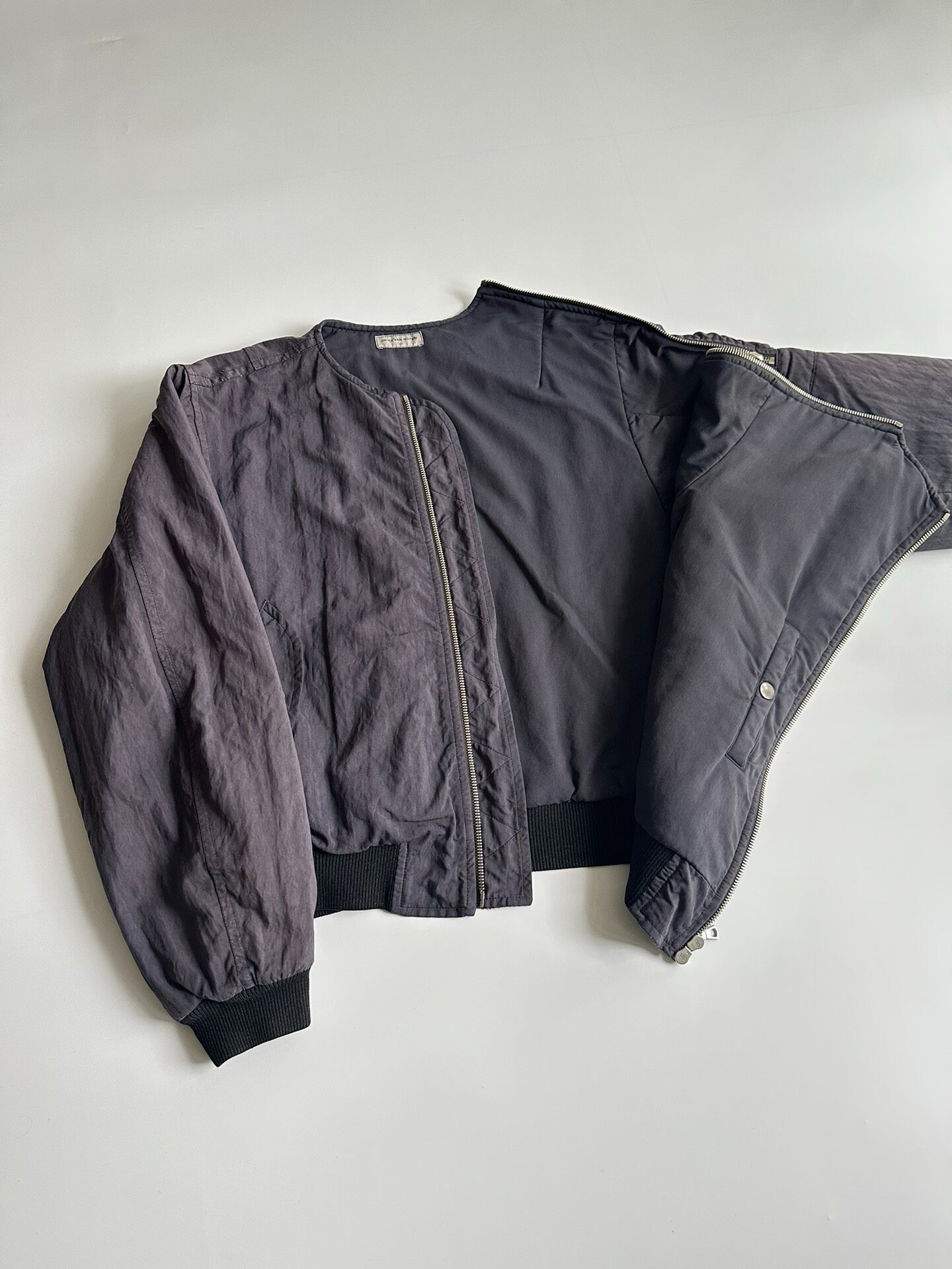 Dries Van Noten 14AW Side-Zip Bomber — front