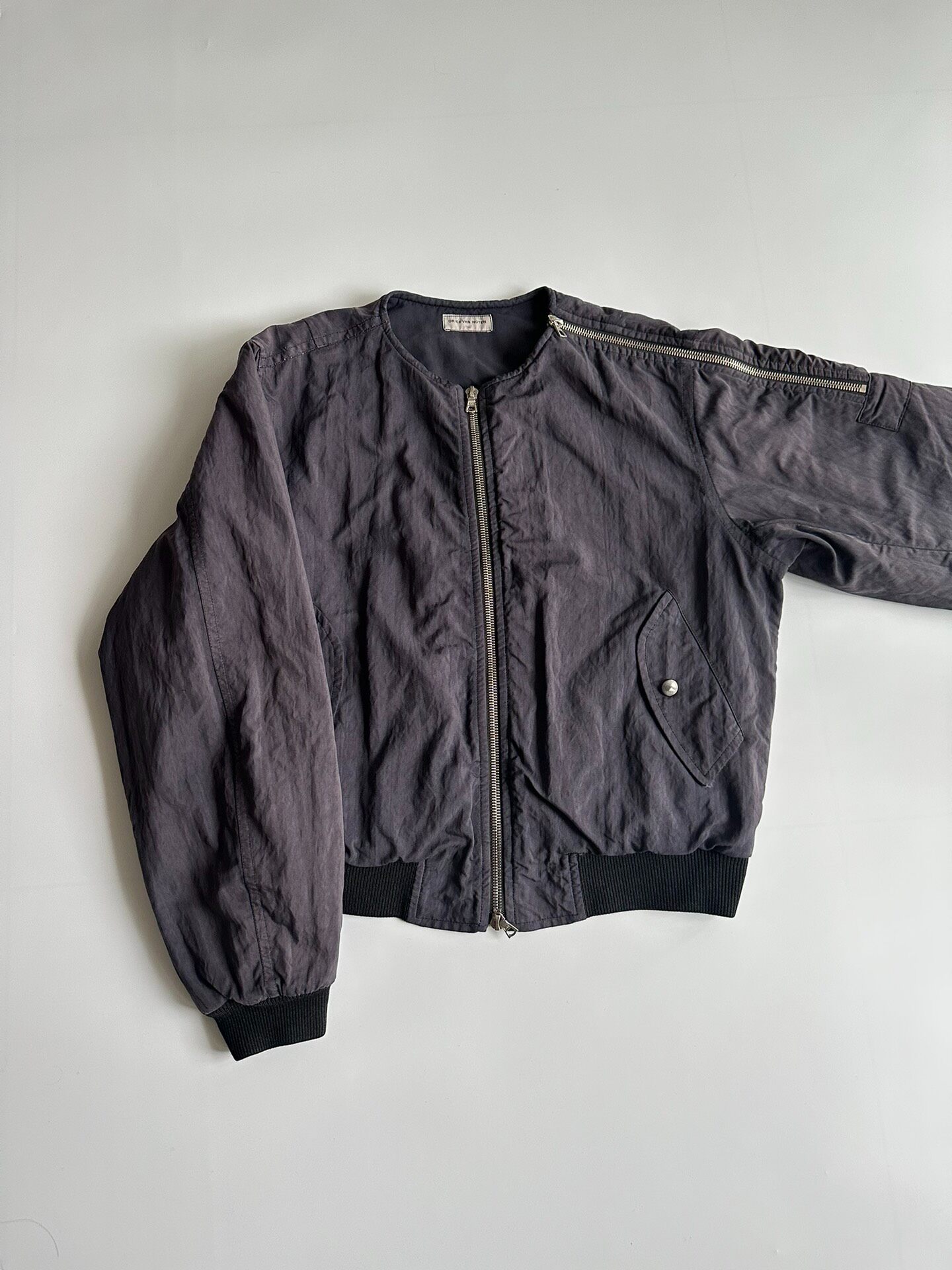 Dries Van Noten 14AW Side-Zip Bomber