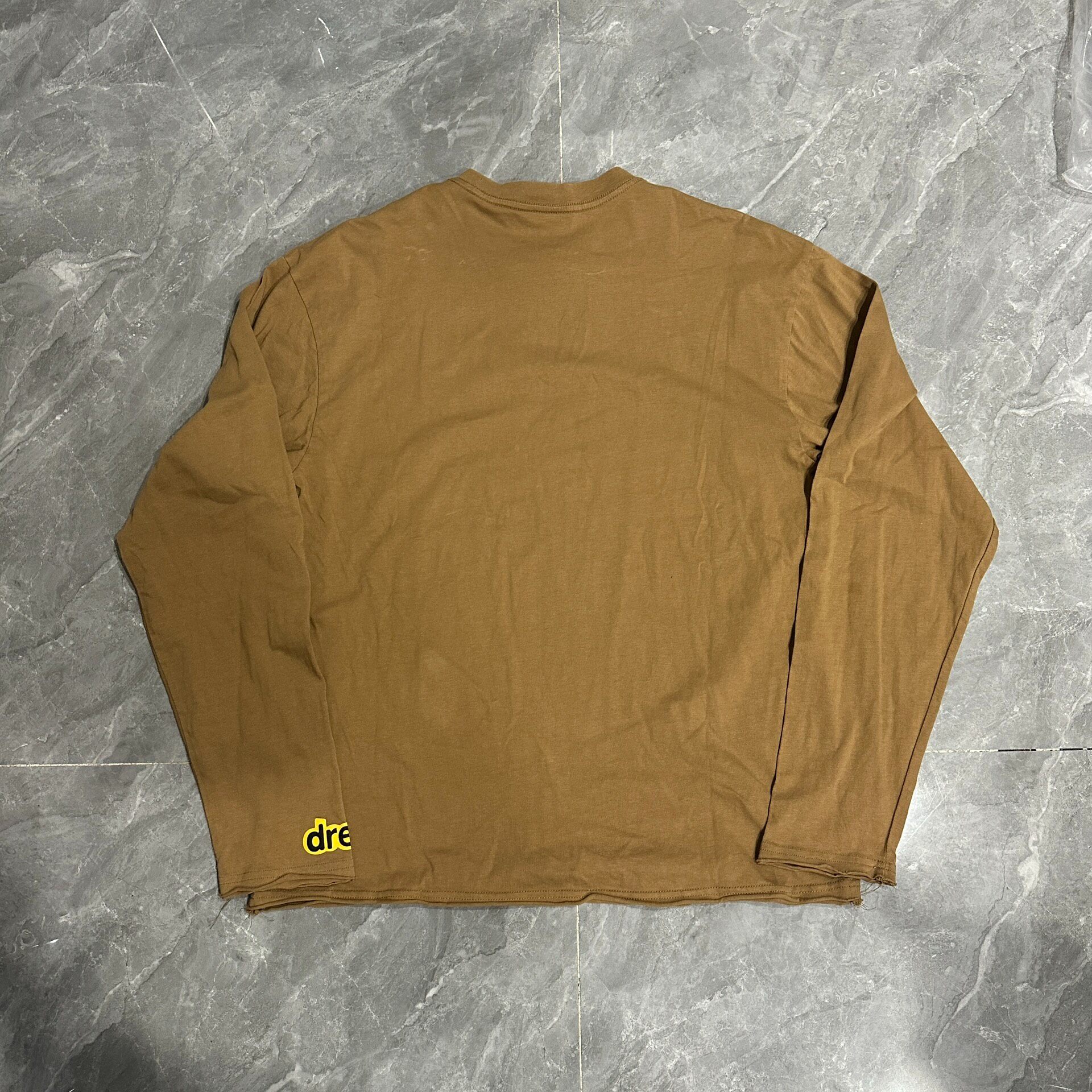 DrewHouse Brown Long-Sleeve Tee — front