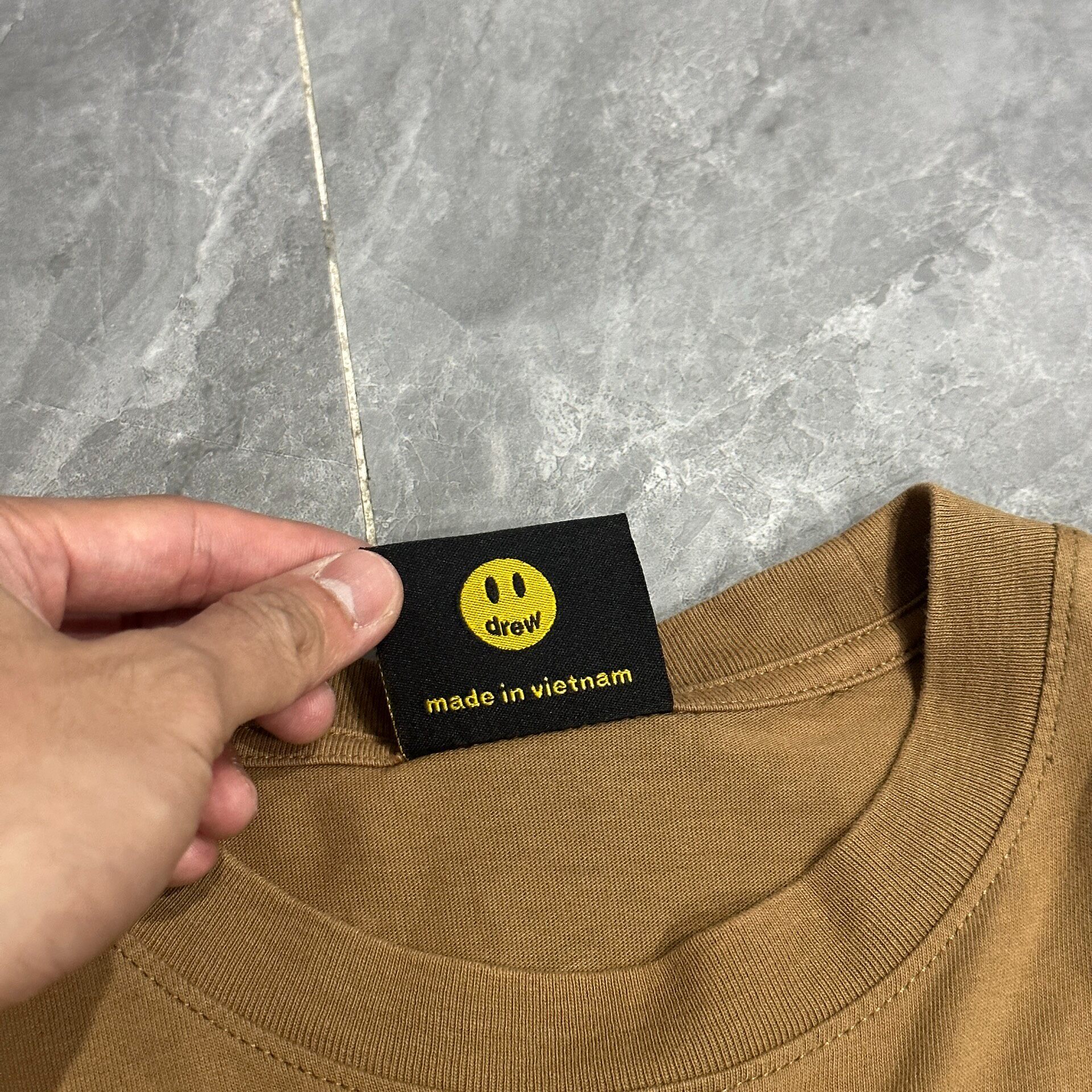 DrewHouse Brown Long-Sleeve Tee — back