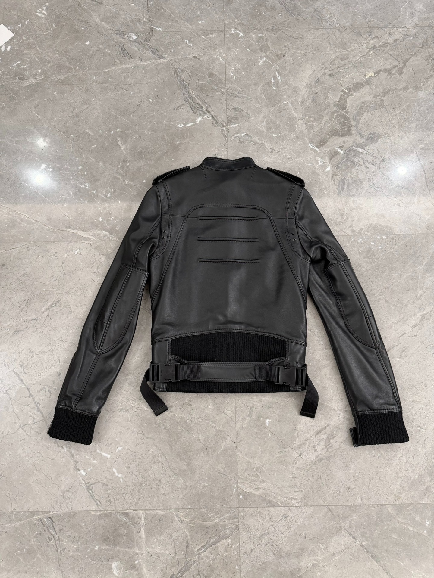 Dior Homme Hedi Slimane 07F Leather Jacket — front