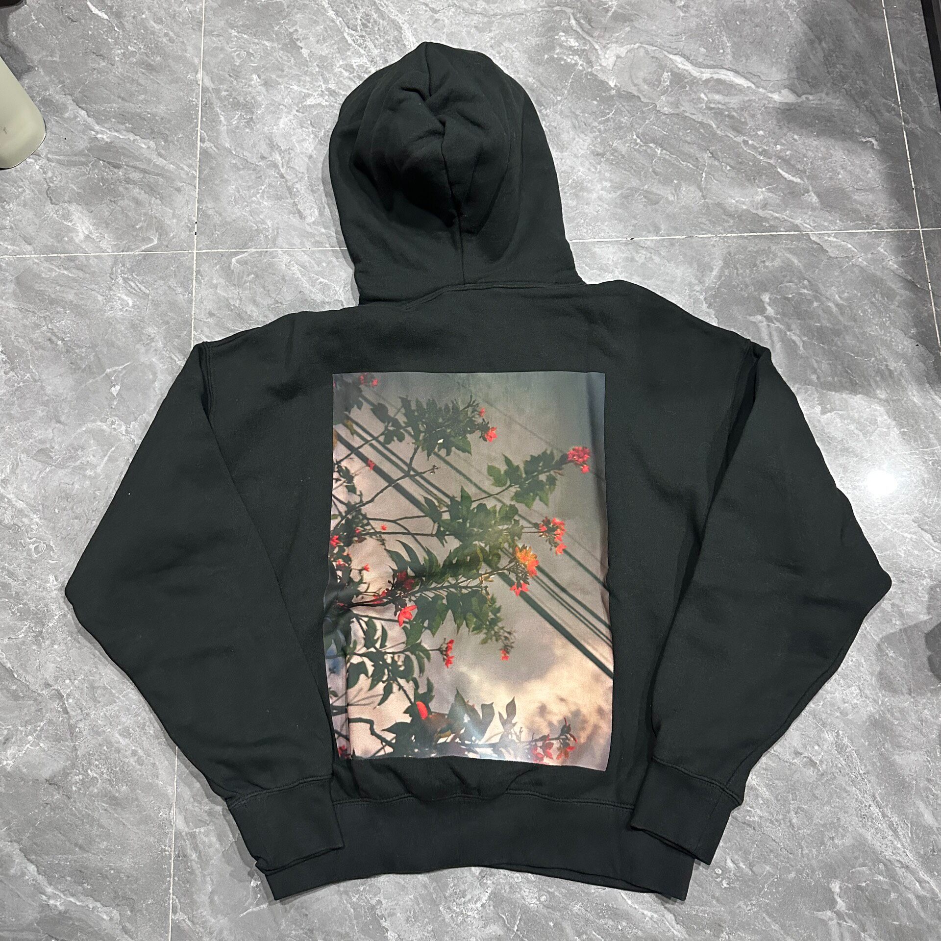Essentials Fog Old Floral Hoodie