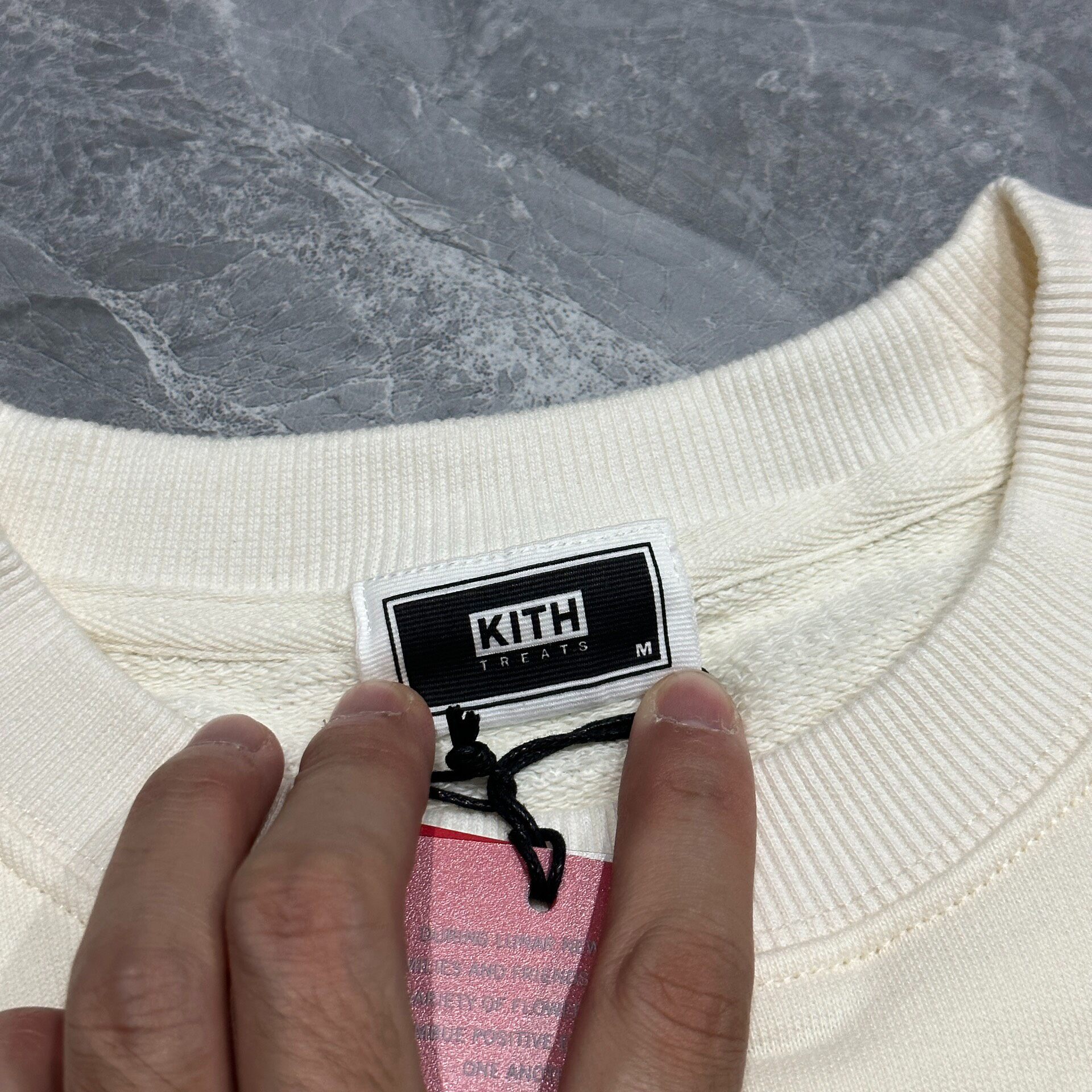 Kith 25 Snake Year Cream Sweatshirt — detail