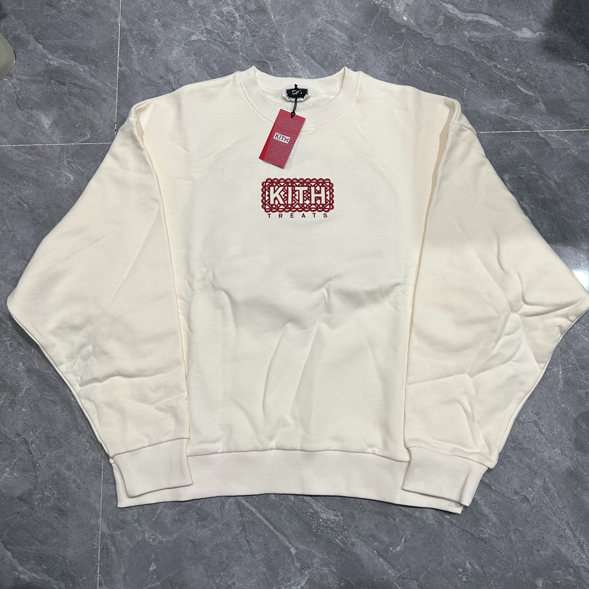 Kith 25 Snake Year Cream Sweatshirt — front