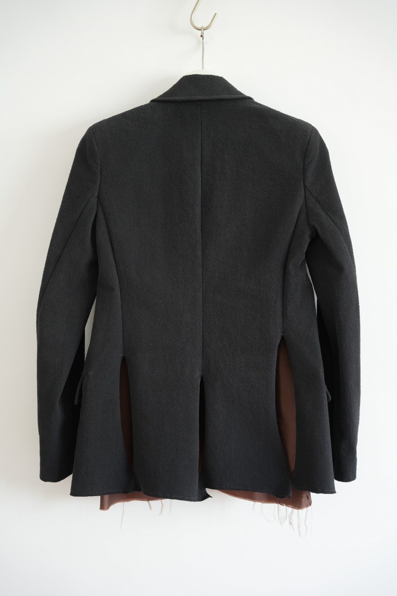 Sulvam 19aw Raw Edge Blazer — front