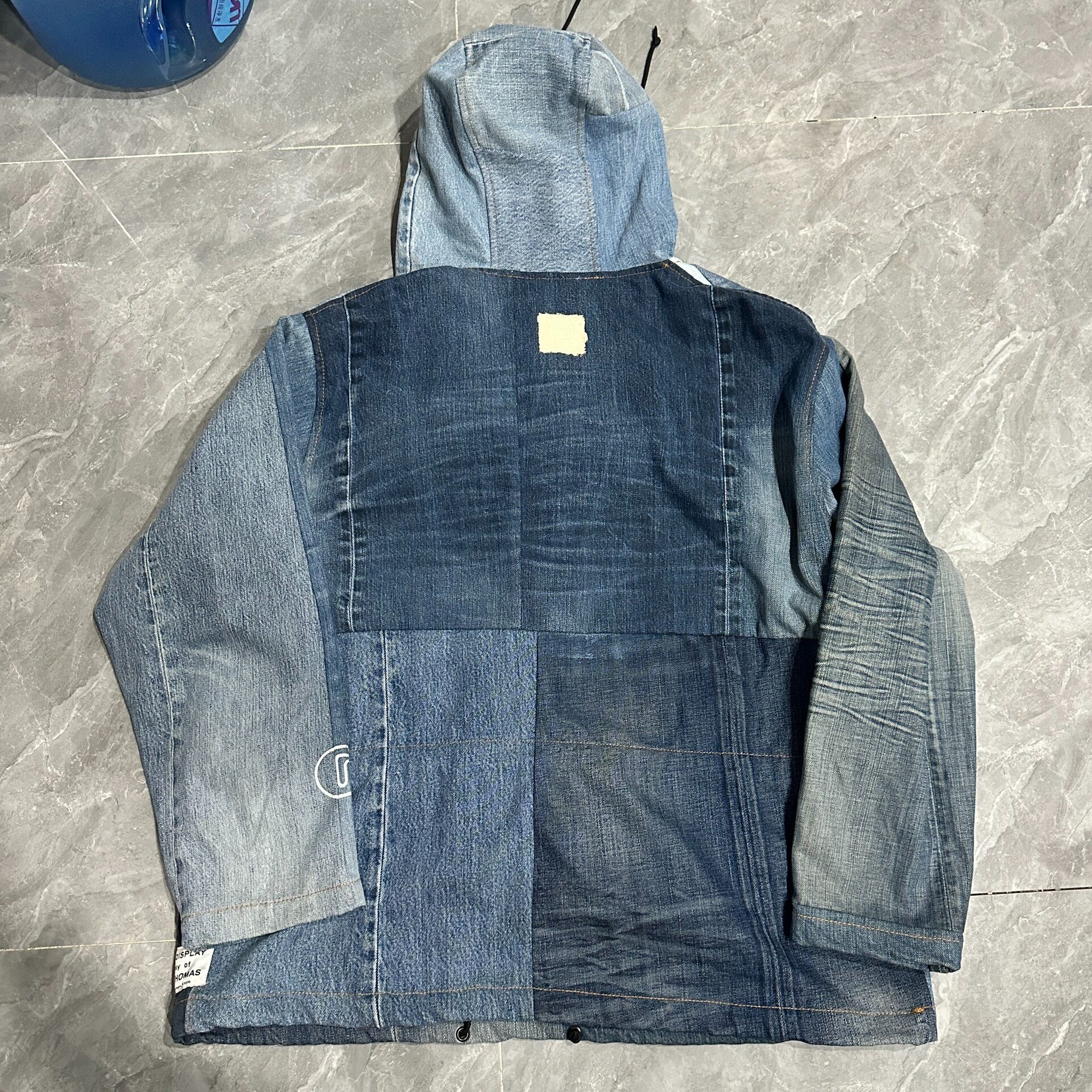 Gallery Dept Patchwork Hooded Sweatshirt — front