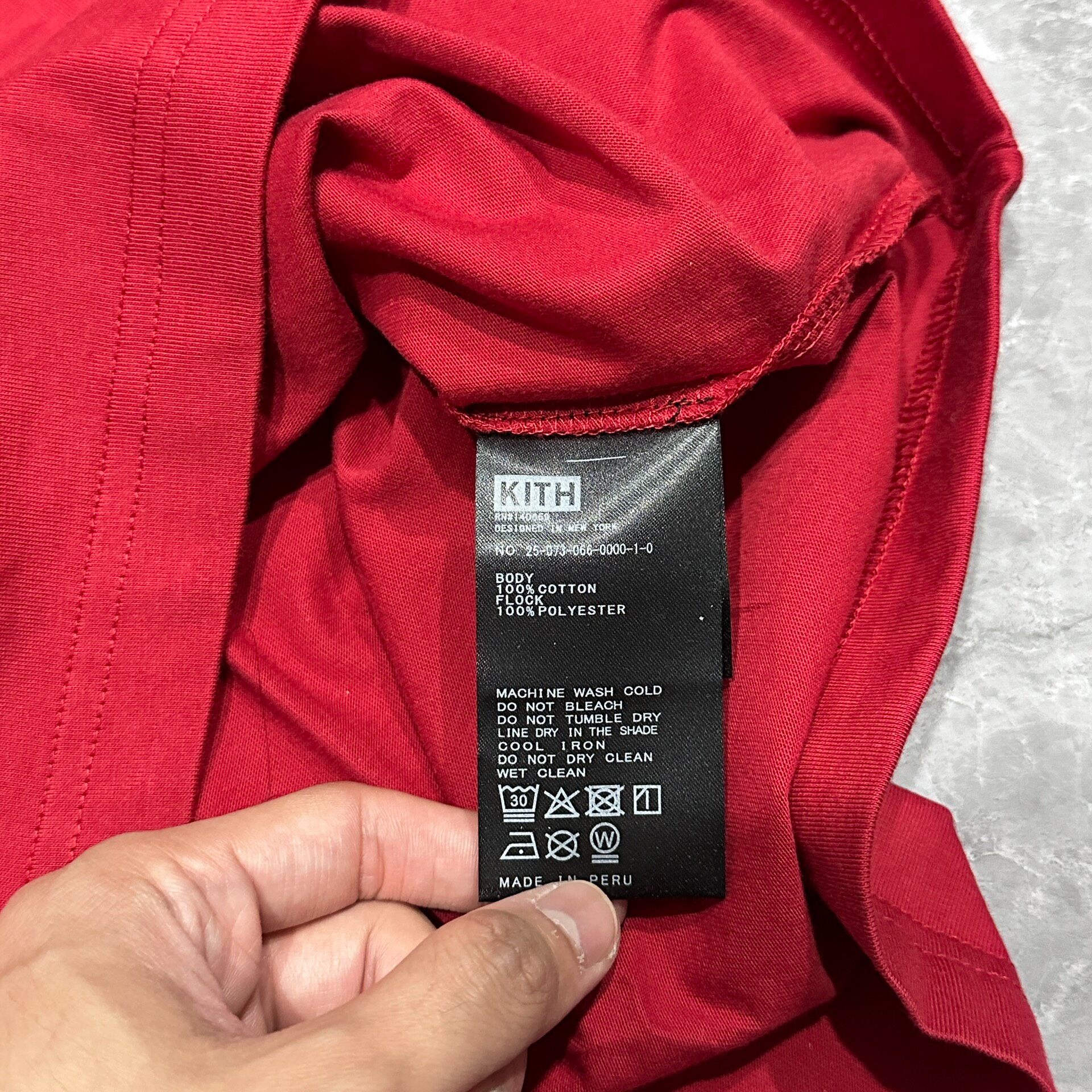 Kith 25 Snake Year Short Sleeve Tee — back