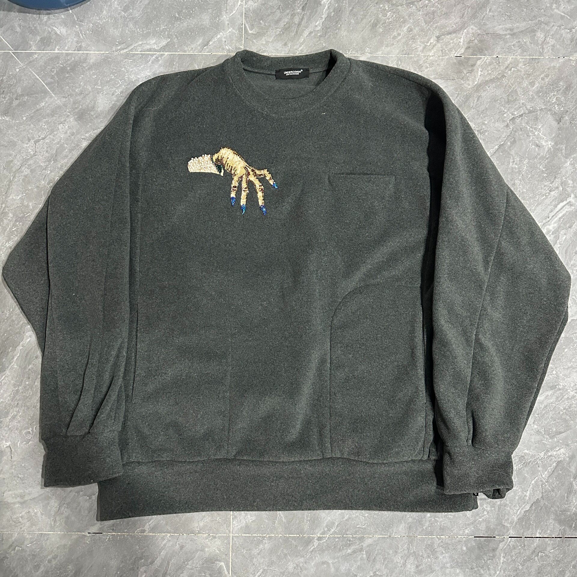 Undercover Beaded Claw Crewneck Sweatshirt