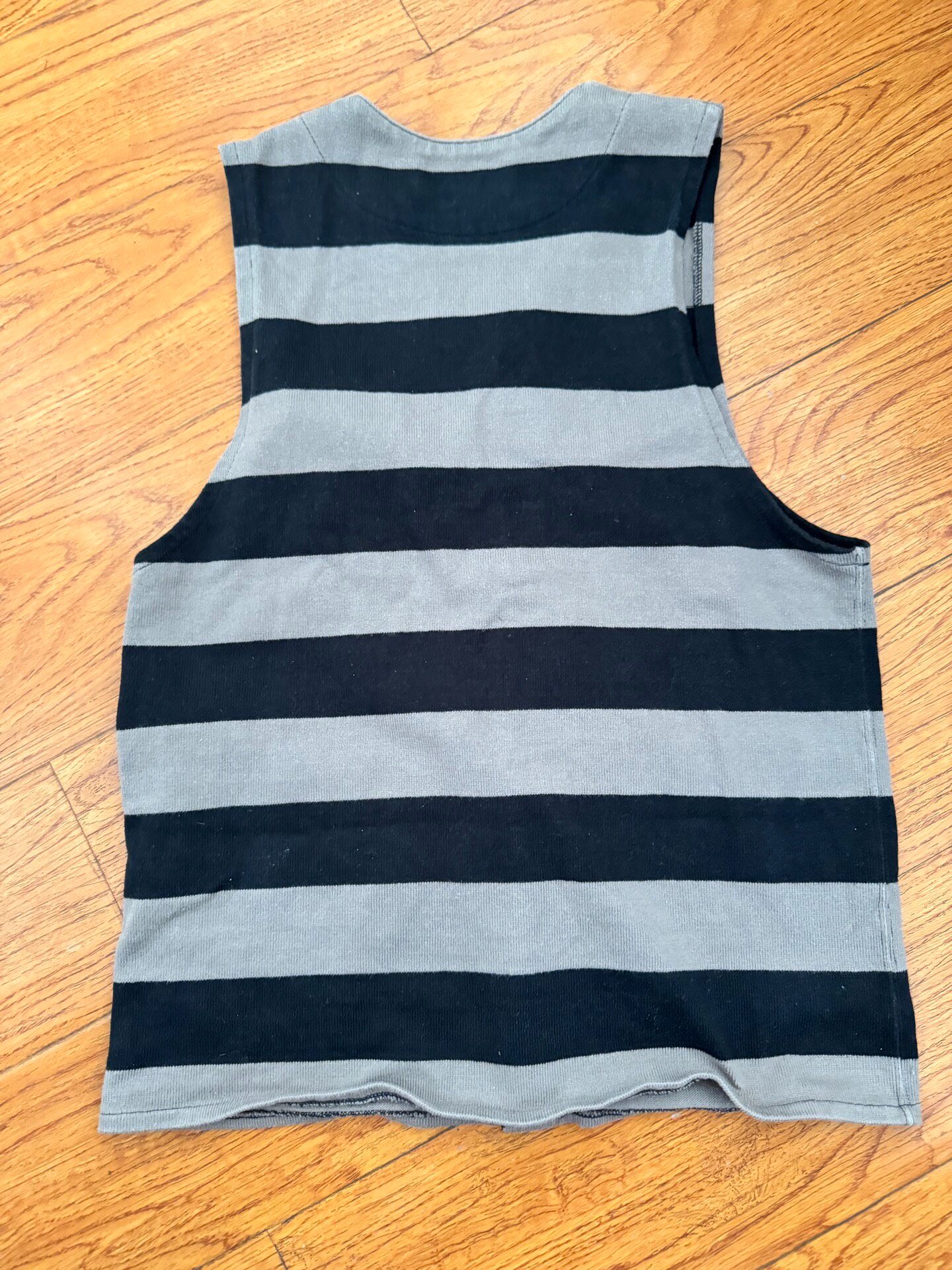 Iron HEART IHTB-01 Striped Vest — detail