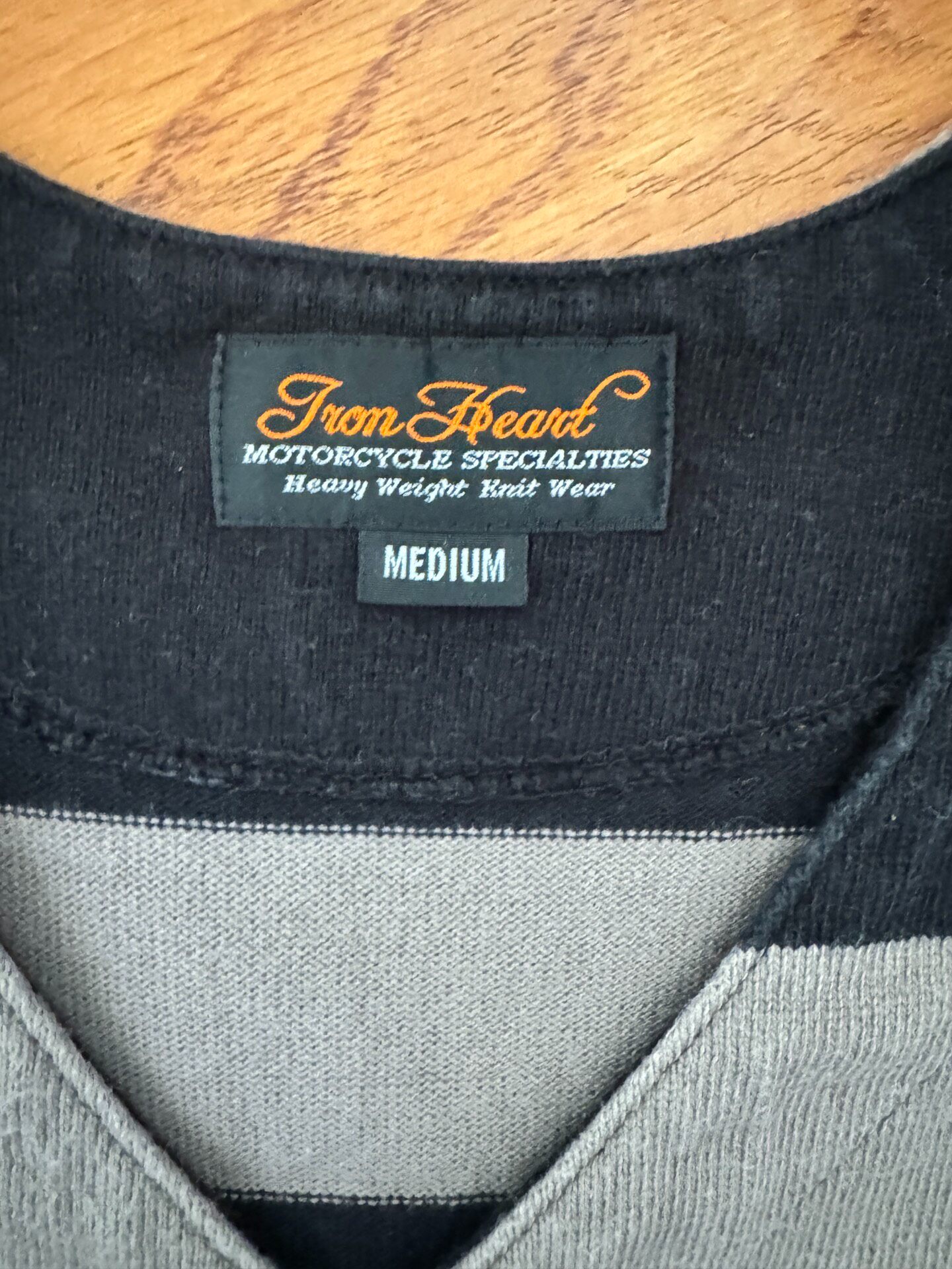 Iron HEART IHTB-01 Striped Vest — front