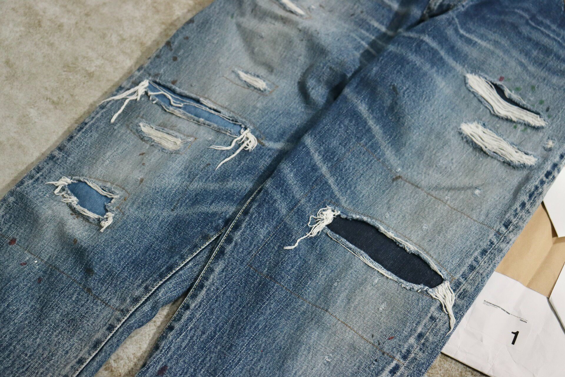 Visvim Journeyman Denim Pants — back