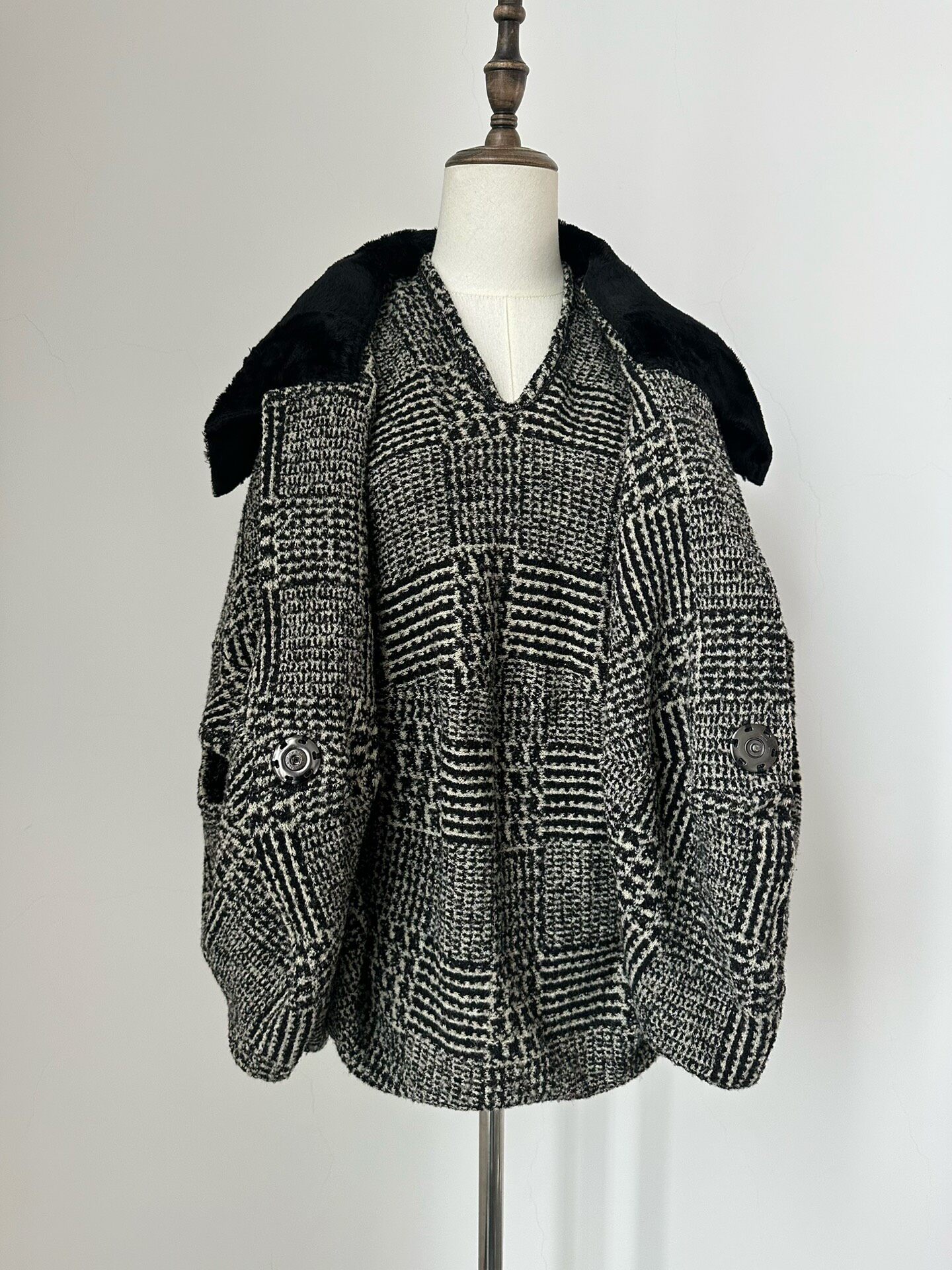 Junya Watanabe 2008 Deconstructed Cape — back